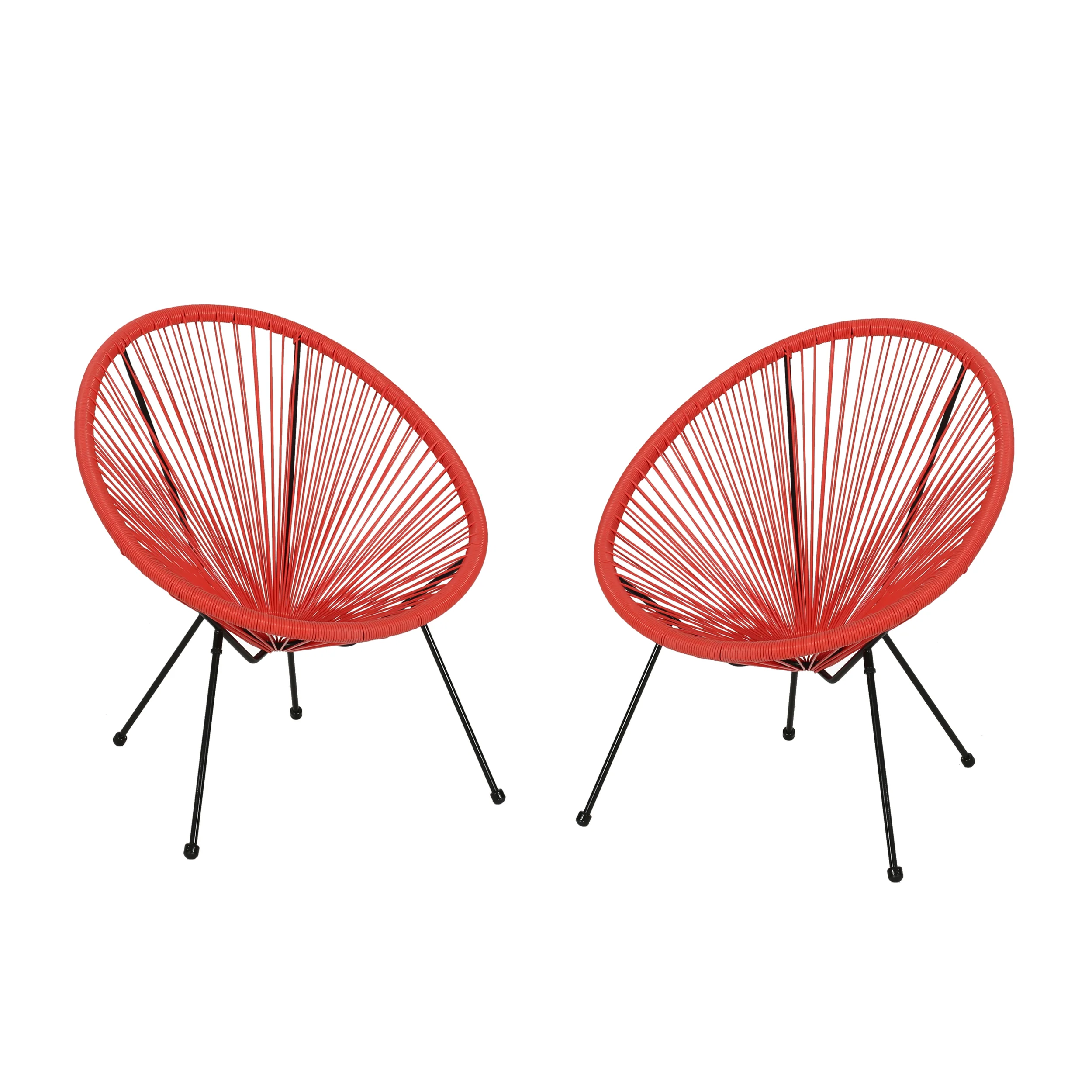 Major Outdoor Mexican String Weave Chair (Set of 2) - furnishings