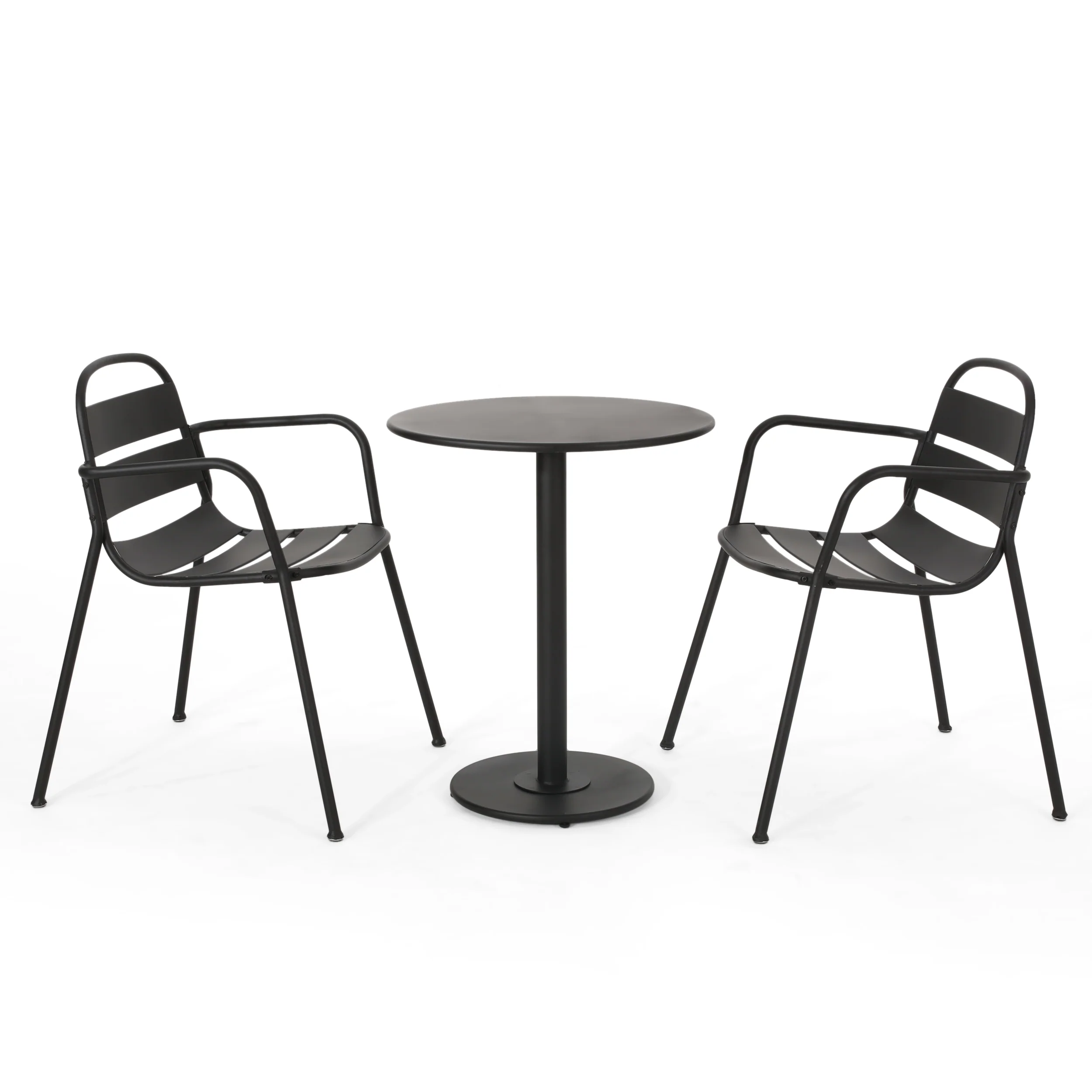 Keairns Outdoor 3 Piece Bistro Set - furnishings