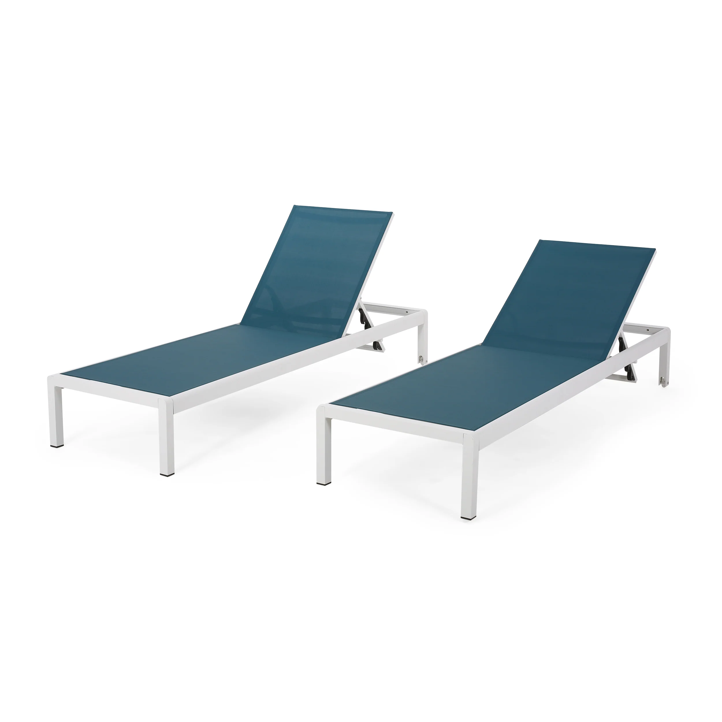 Cherie Outdoor Chaise Lounges (Set of 2) - furnishings