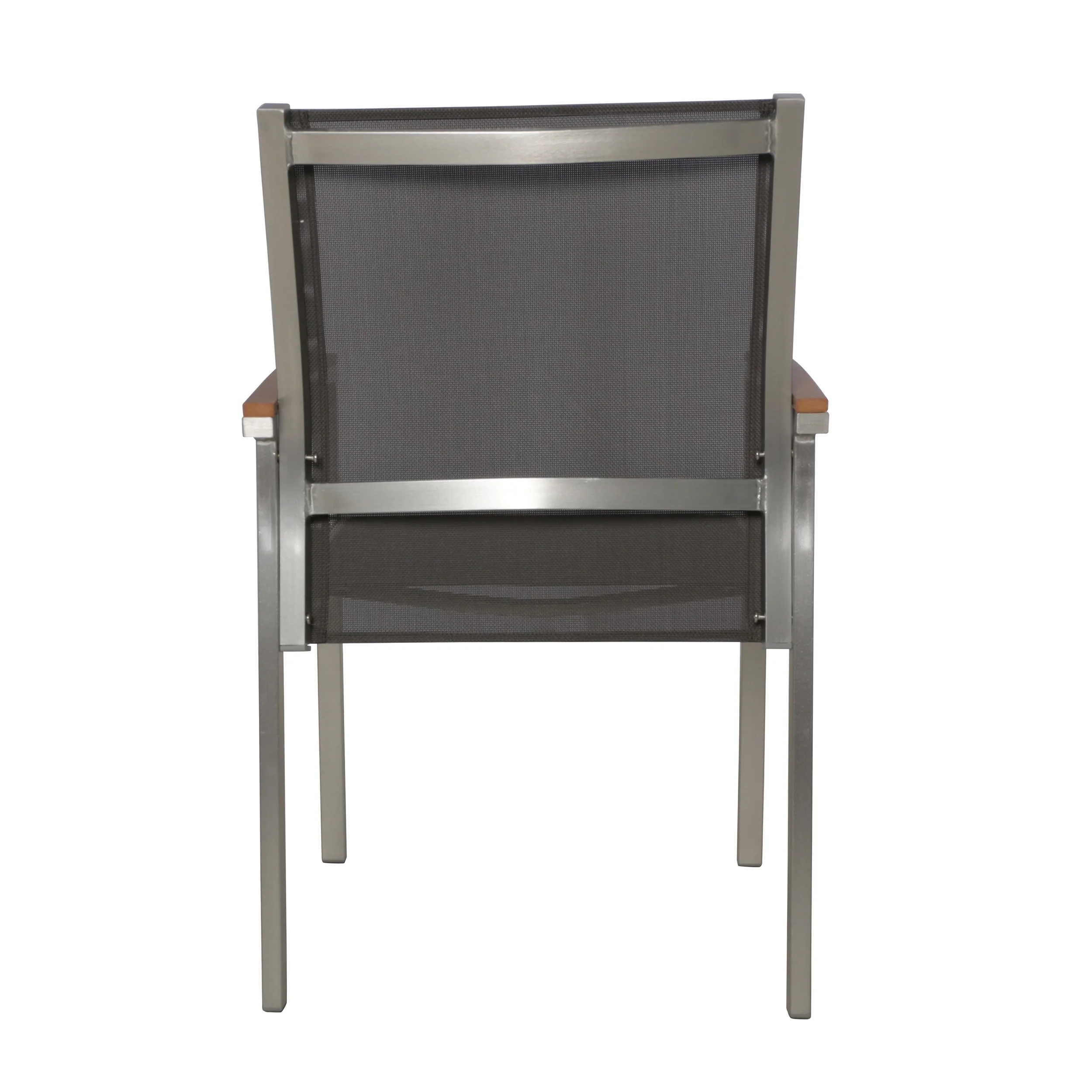 Emma Outdoor Wicker Dining Chair with Aluminum Frame (Set of 2) - furnishings