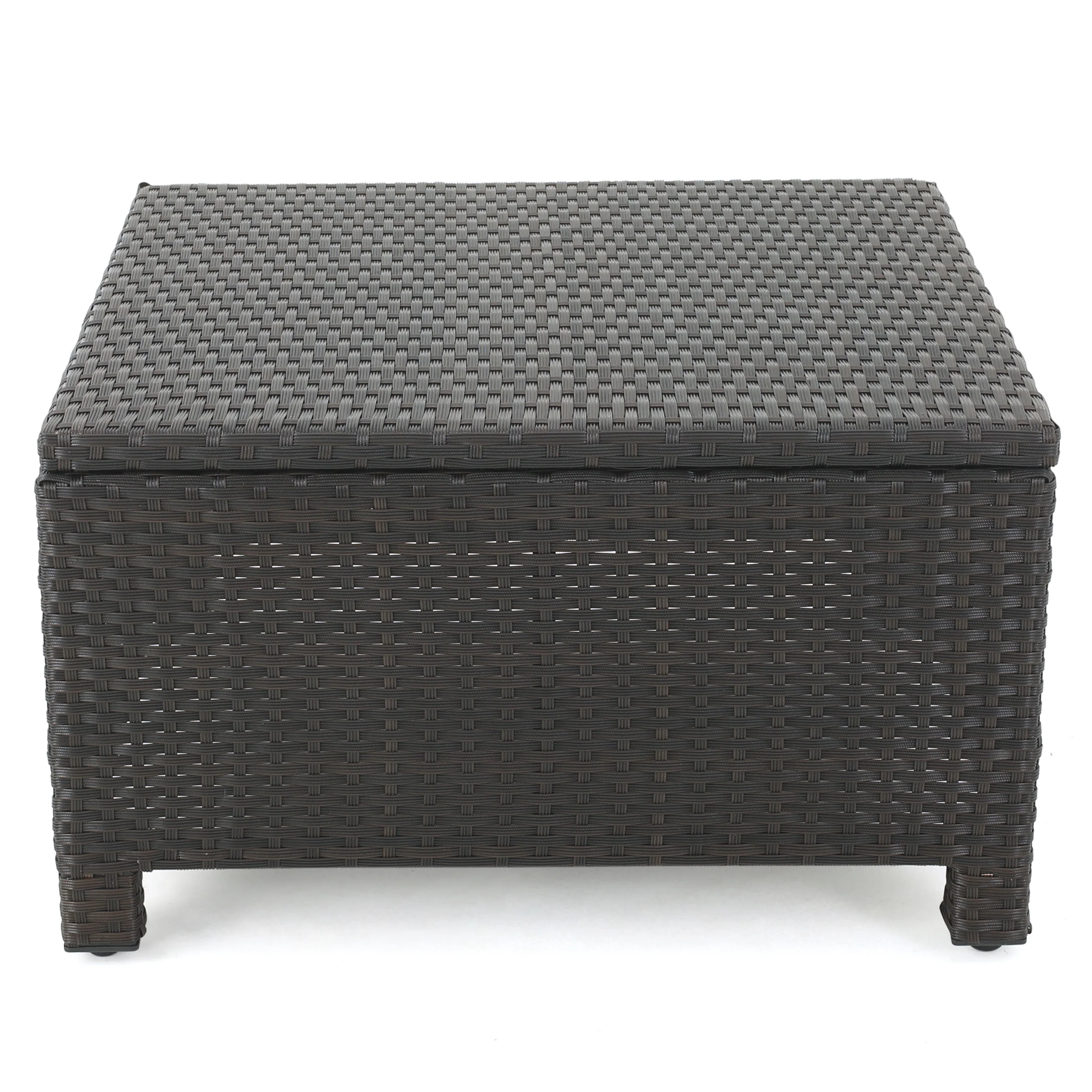 Phillips Outdoor 6 Seater Wicker V-Shaped Sofa and Swivel Chair Set with Water Resistant Cushions - furnishings