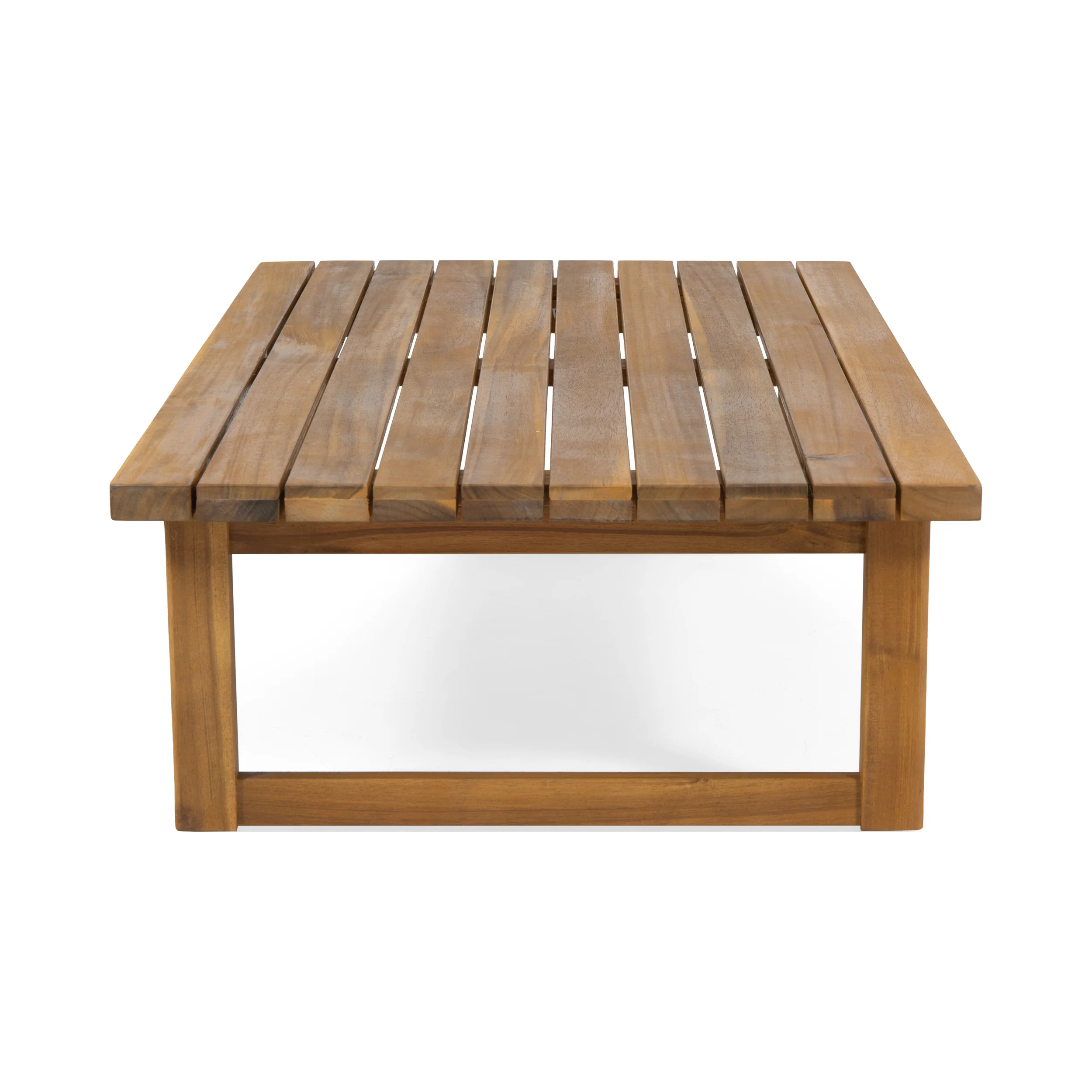 Kedan Outdoor Acacia Wood Coffee Table - furnishings