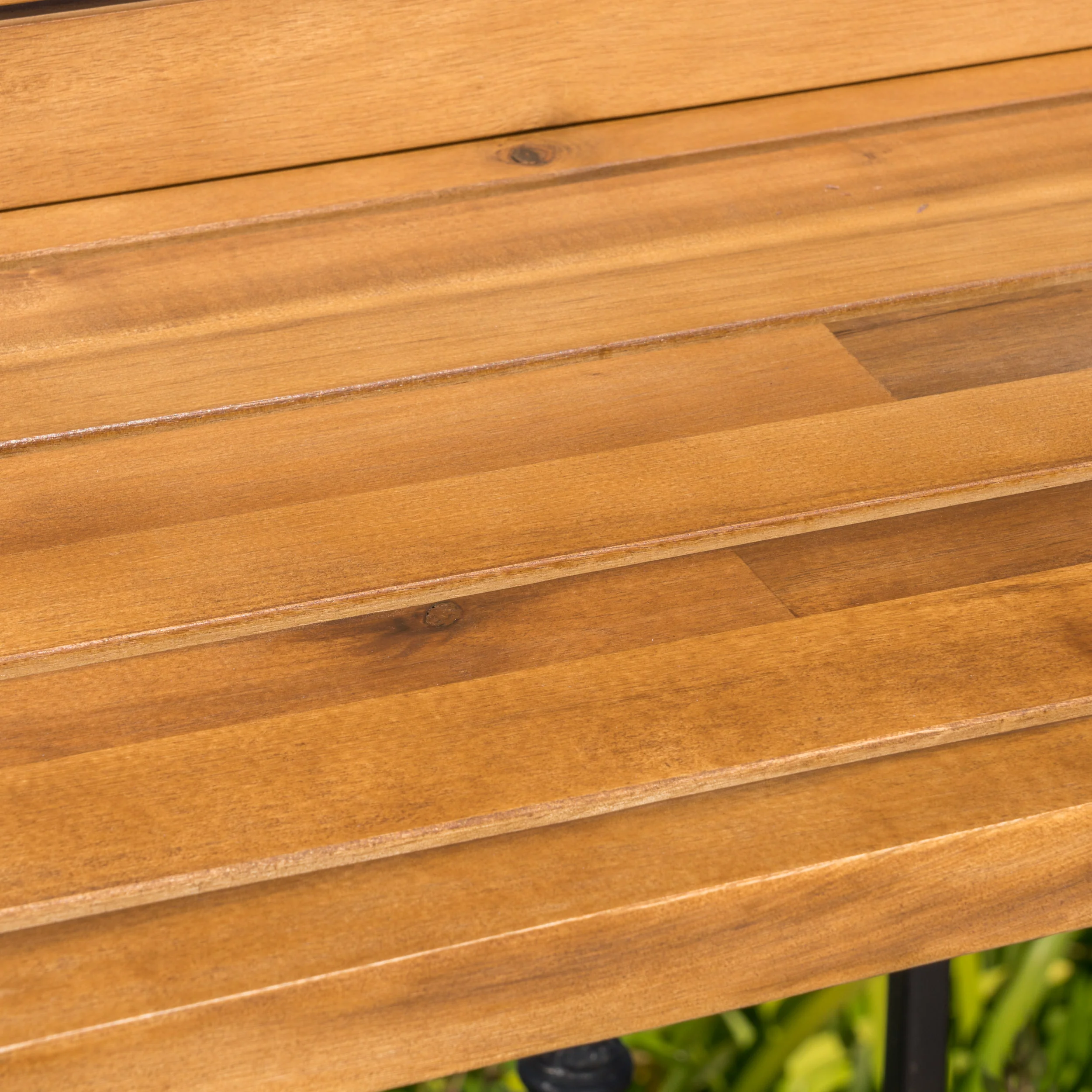 Pensacola Outdoor Acacia Wood Balcony Bar Table - furnishings