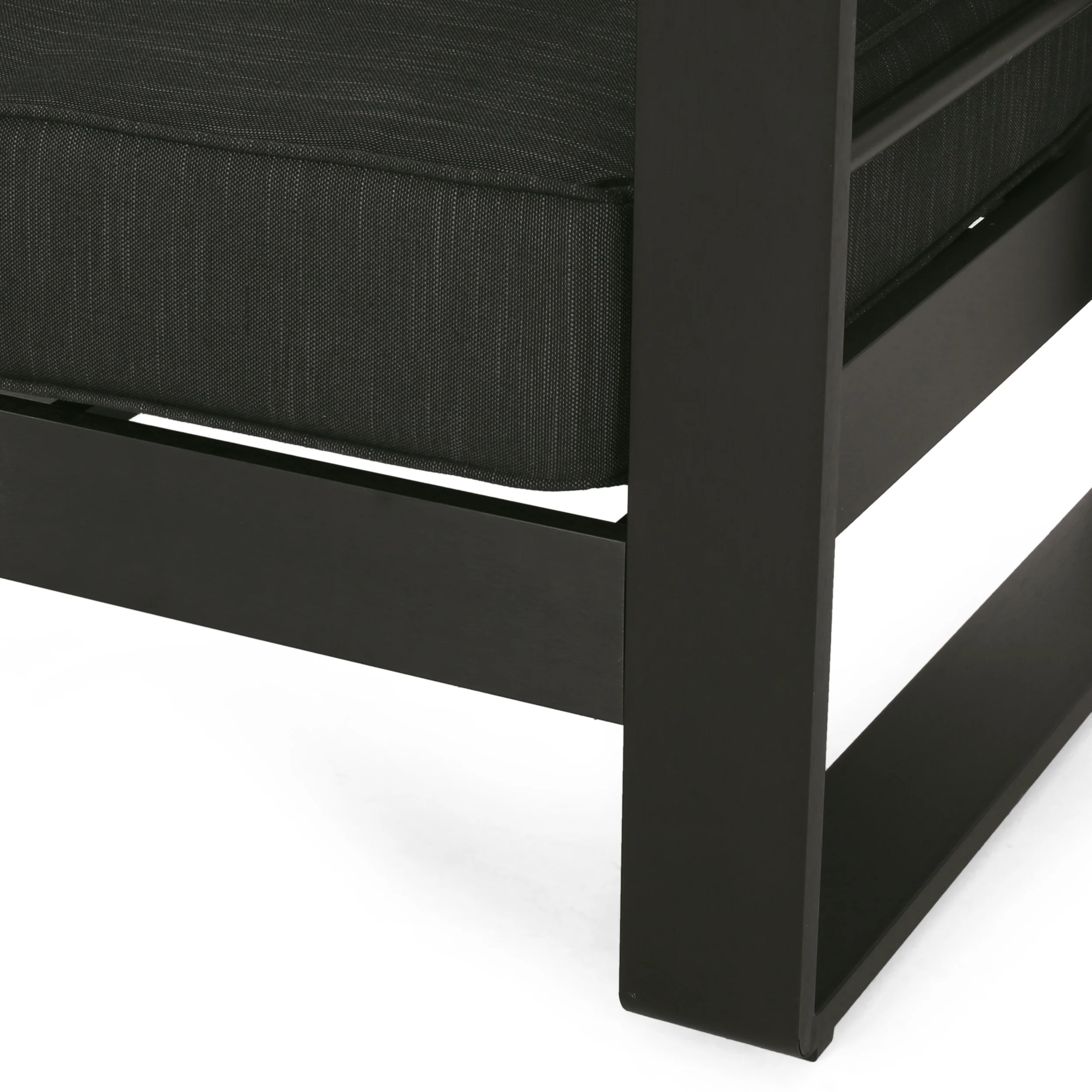 Gadd Outdoor Aluminum 4 Seater Chat Set - furnishings