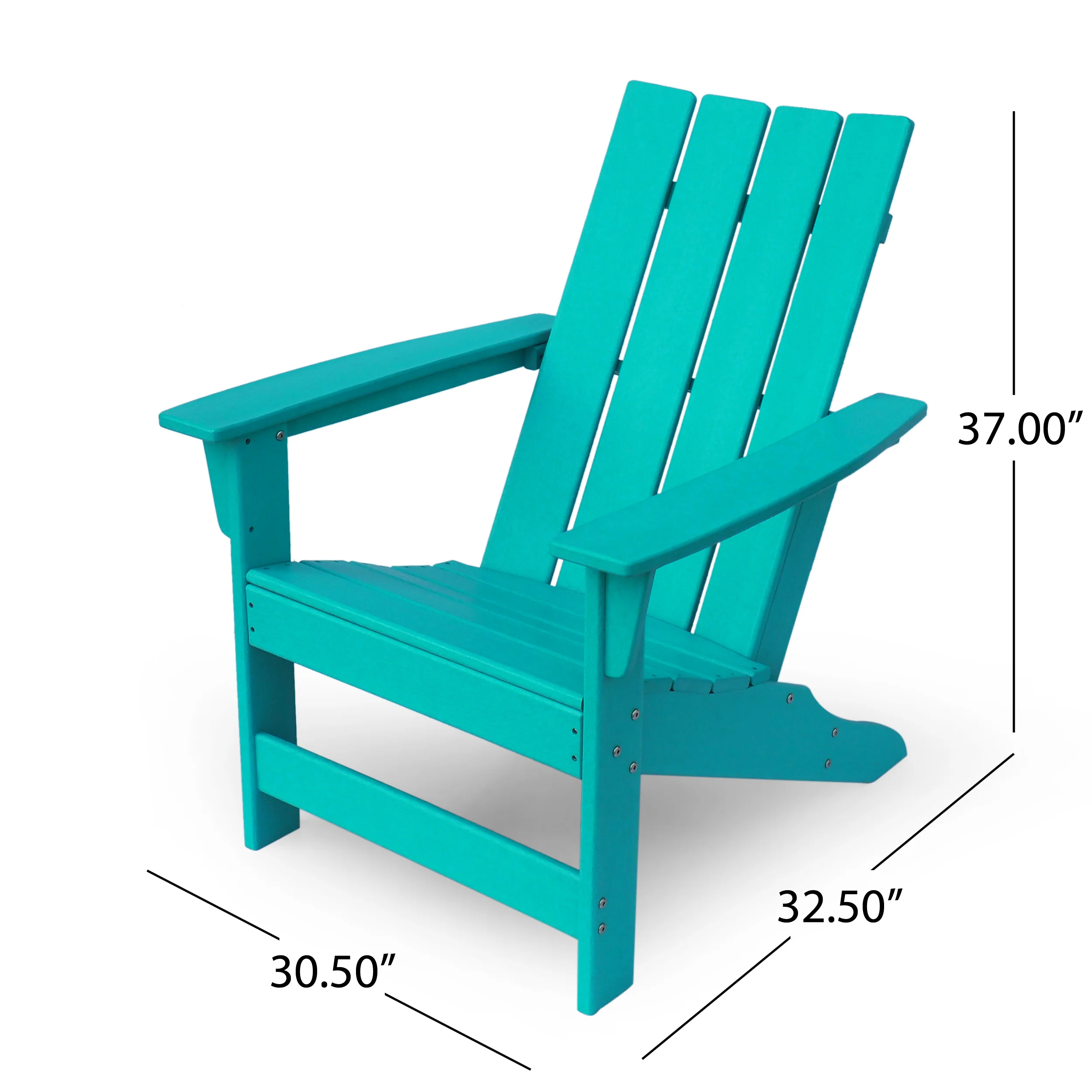 Panagiota Outdoor Resin Adirondack Chair - furnishings