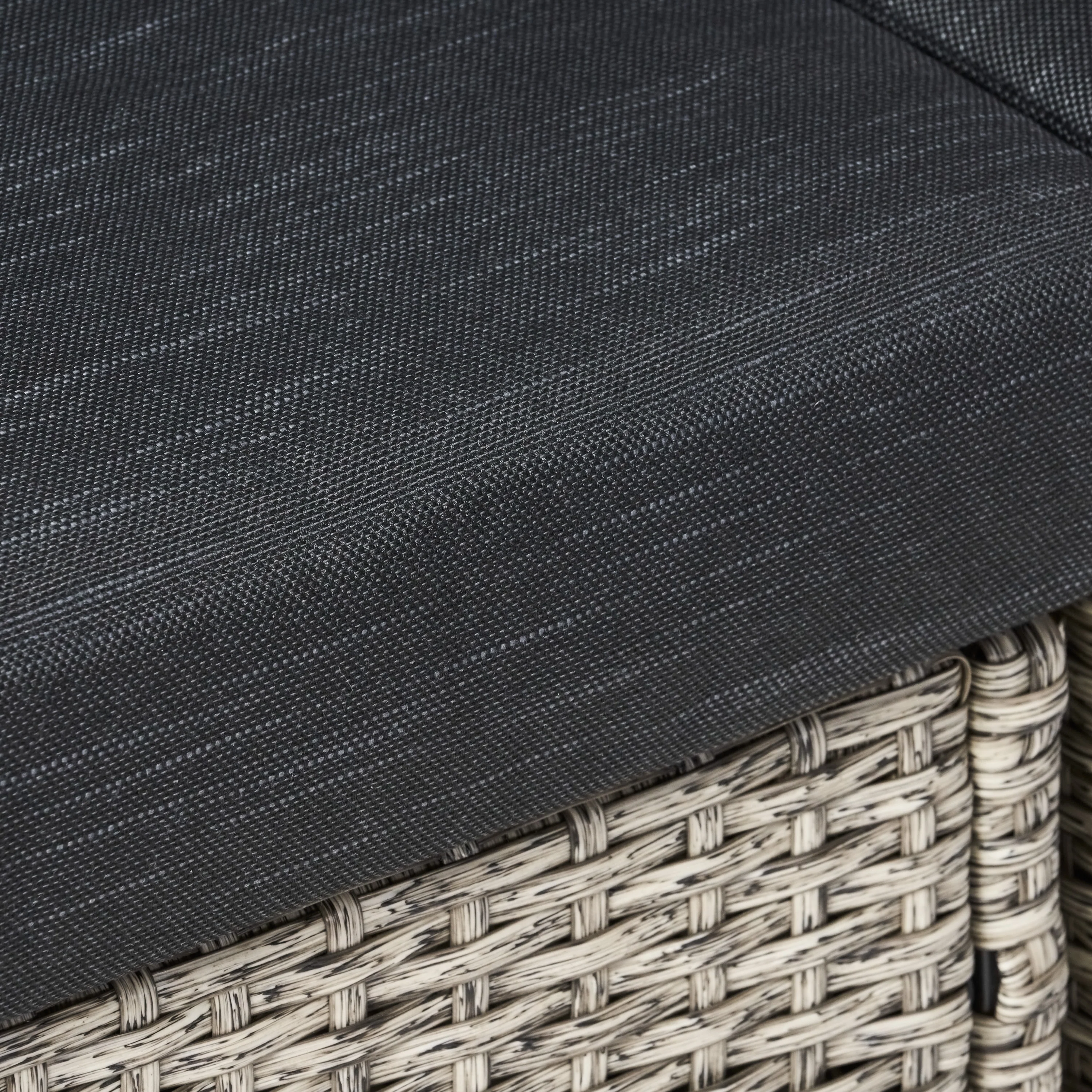 Valona Outdoor Wicker V Shaped Sectional Sofa Set - furnishings