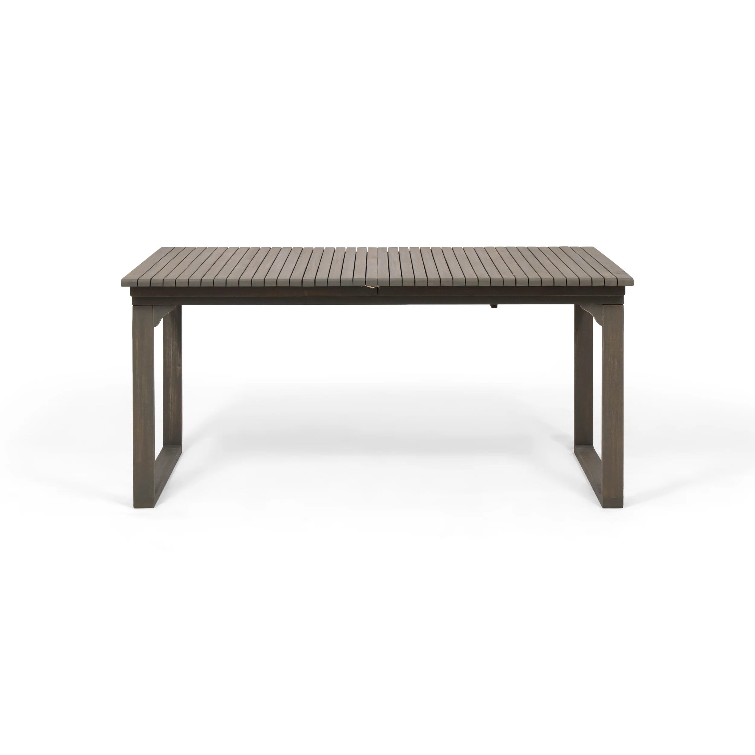 Yilia Outdoor Expandable Acacia Wood Dining Table - furnishings