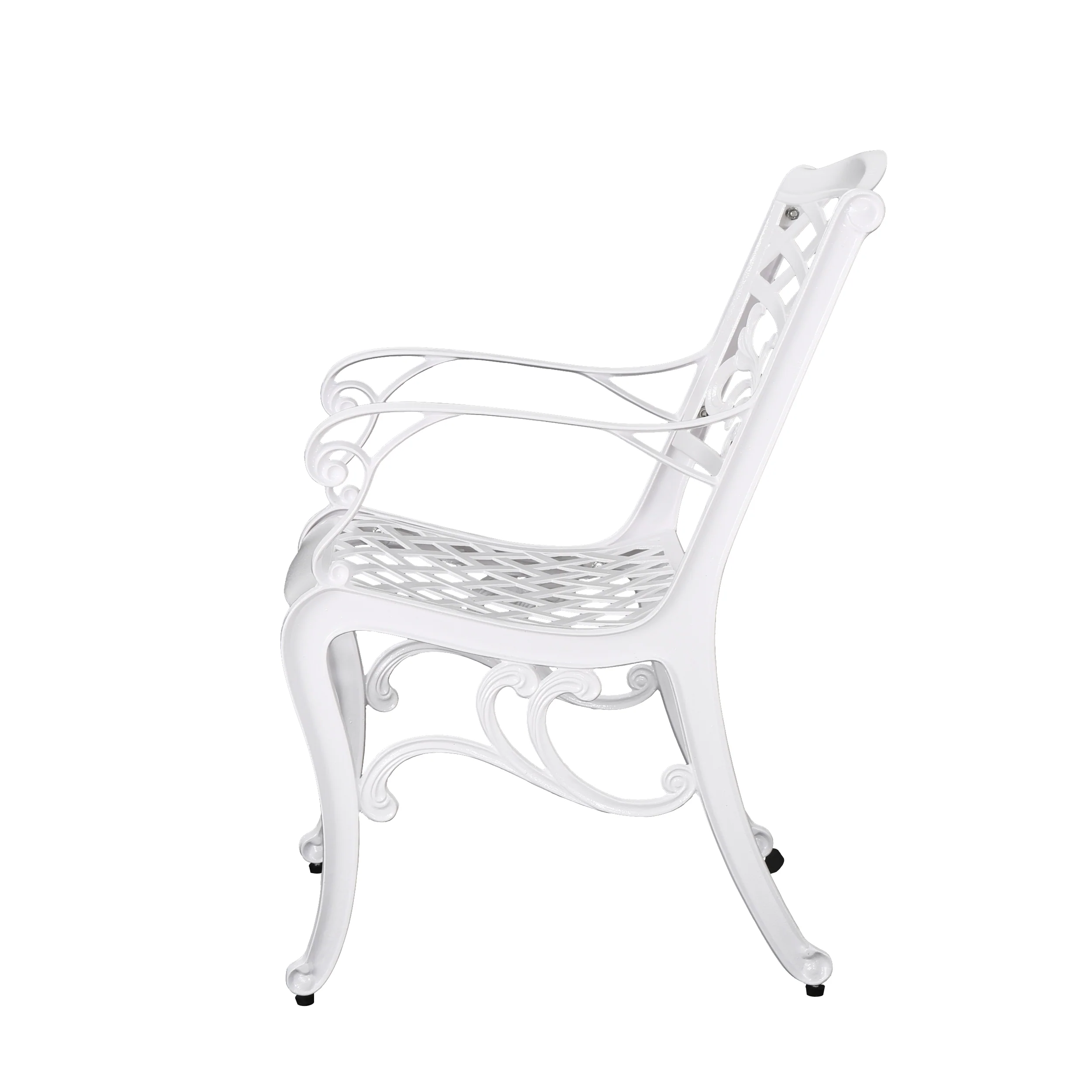 Tsa Outdoor Cast Aluminum Arm Chair (Set of 2) - furnishings