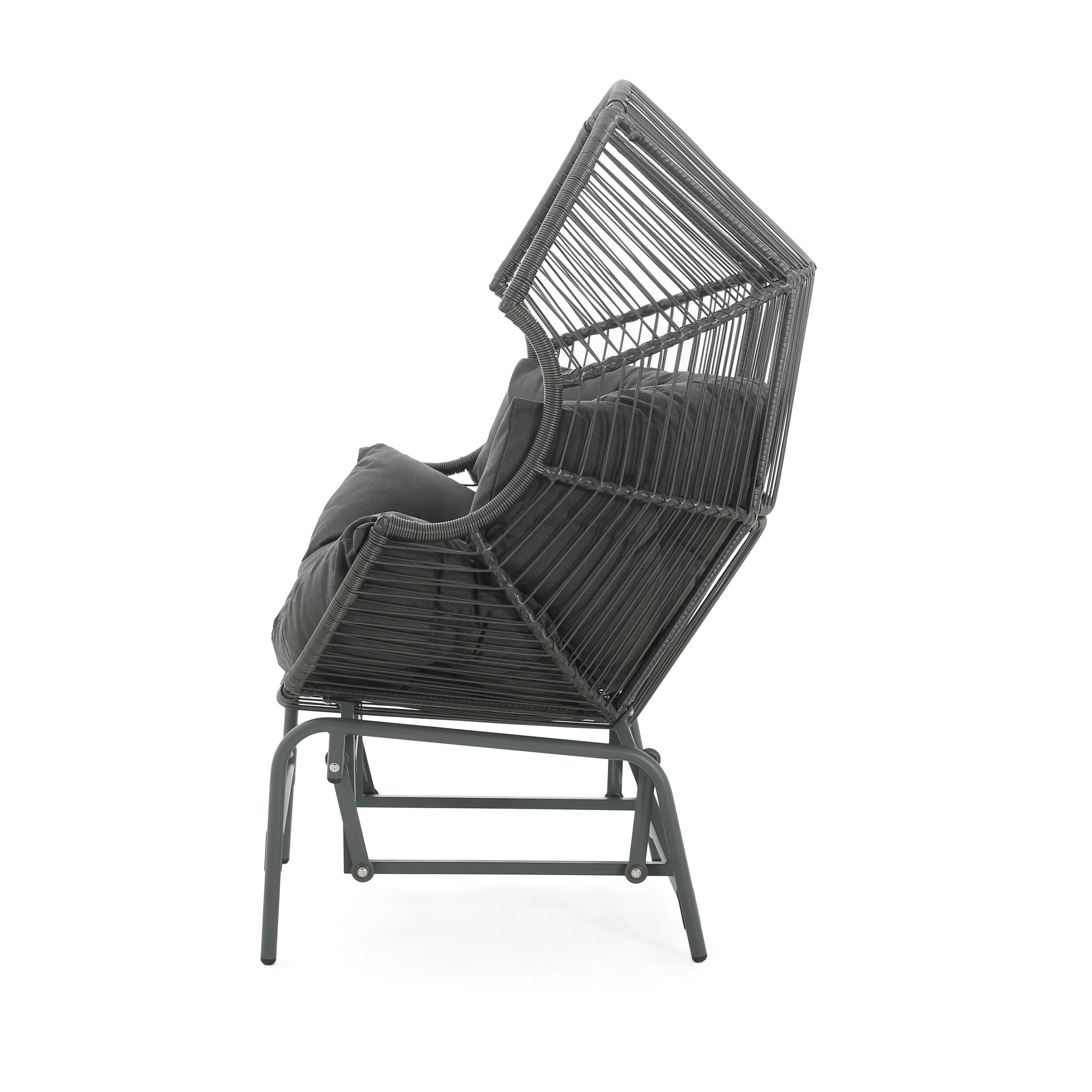 Paloma Outdoor Wicker Gliding Chair - furnishings