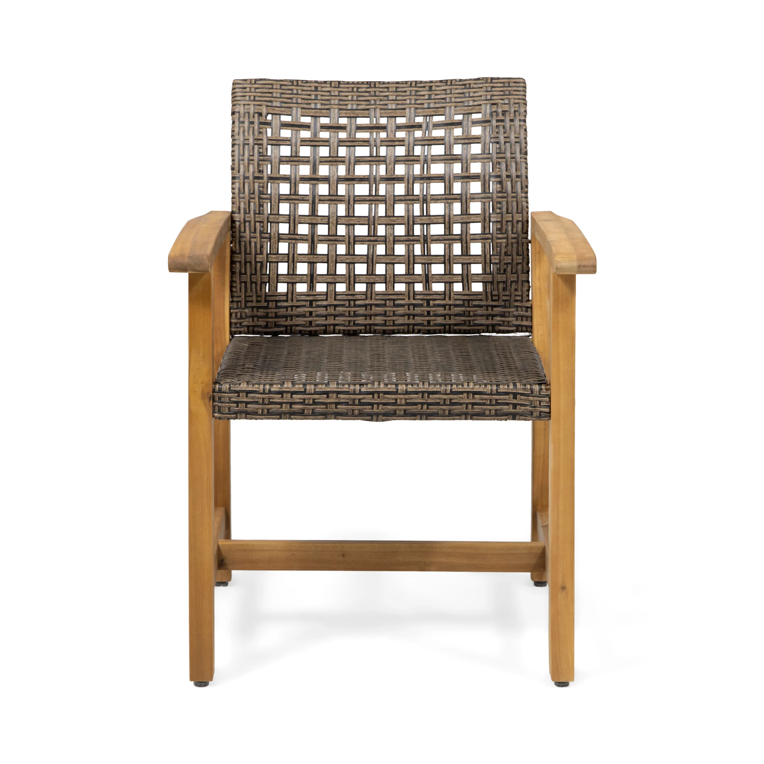 Levant Outdoor Acacia Wood Dining Chair (Set of 2) - furnishings