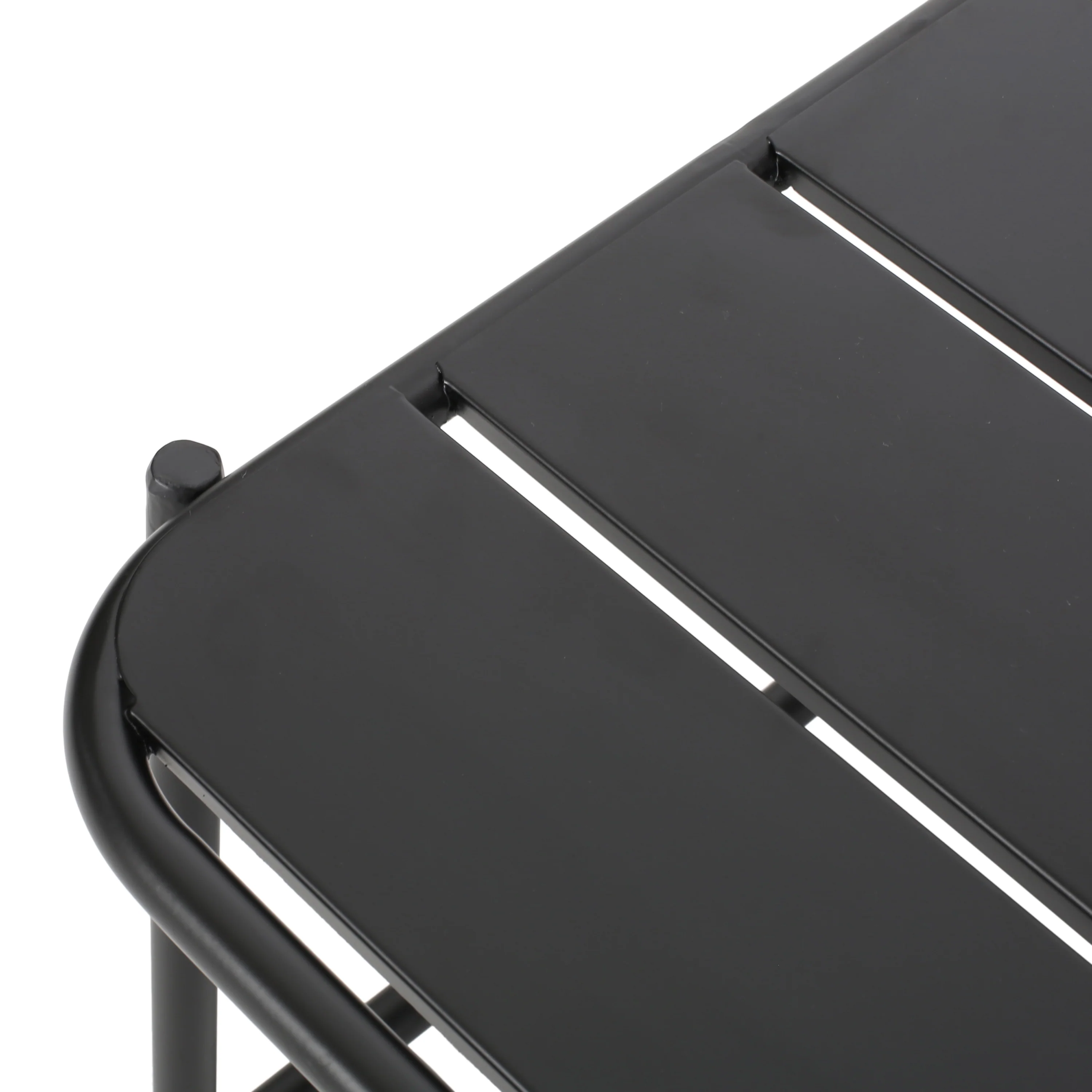 Crowningshield Outdoor Iron Side Table - furnishings