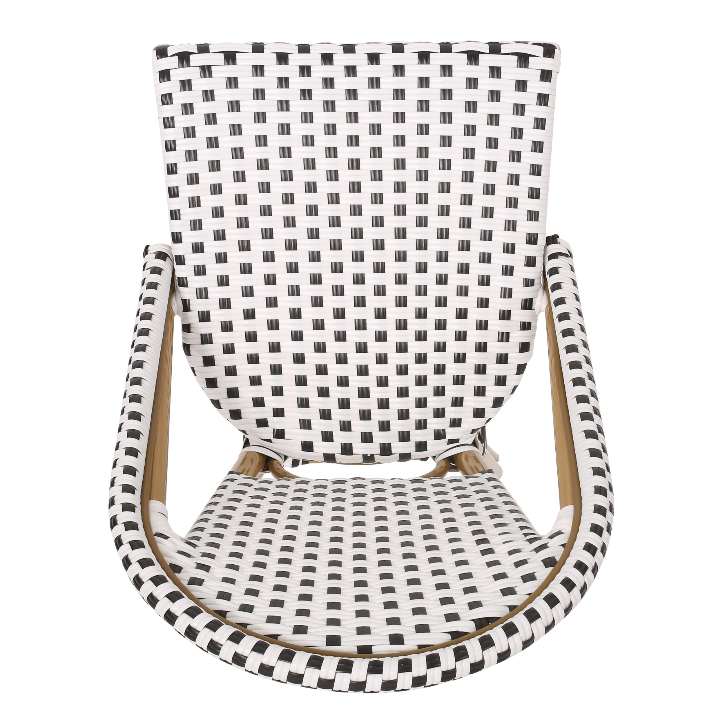 Grelton Outdoor Aluminum French Barstools, Set of 2 - furnishings