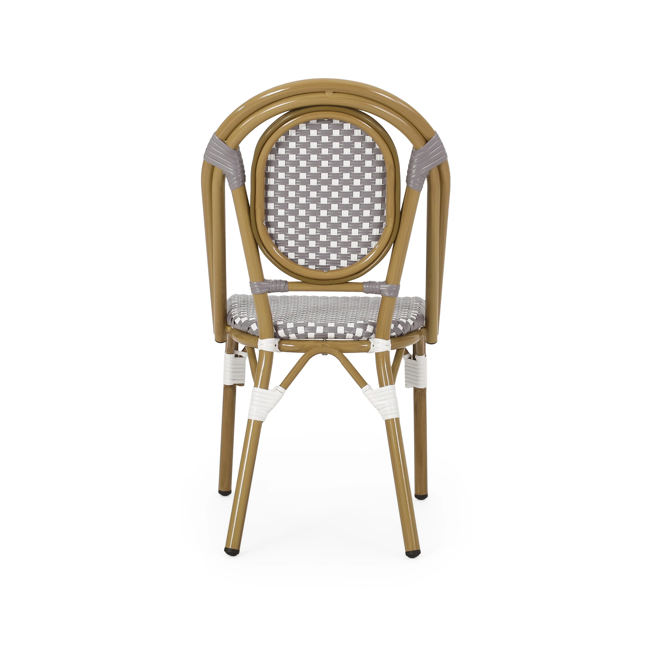 Kazaria Outdoor French Bistro Chairs (Set of 2) - furnishings