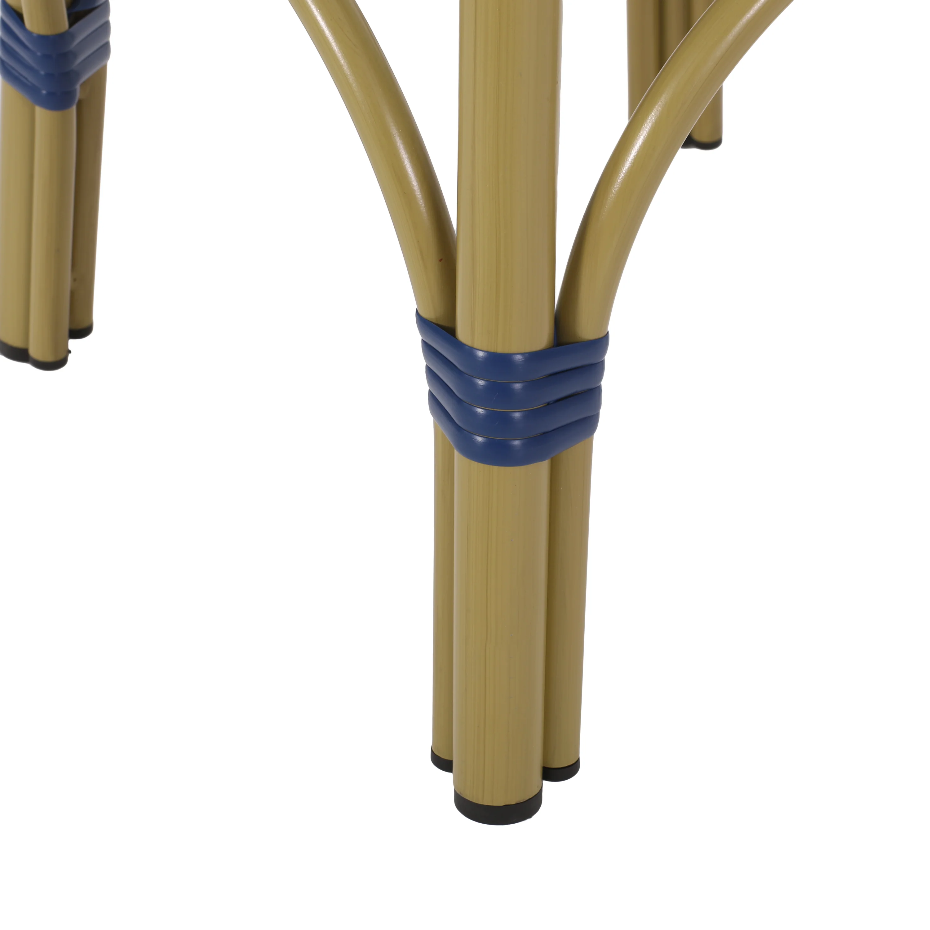 Dohney Outdoor French Aluminum 29.5 Inch Barstools, Set of 2 - furnishings