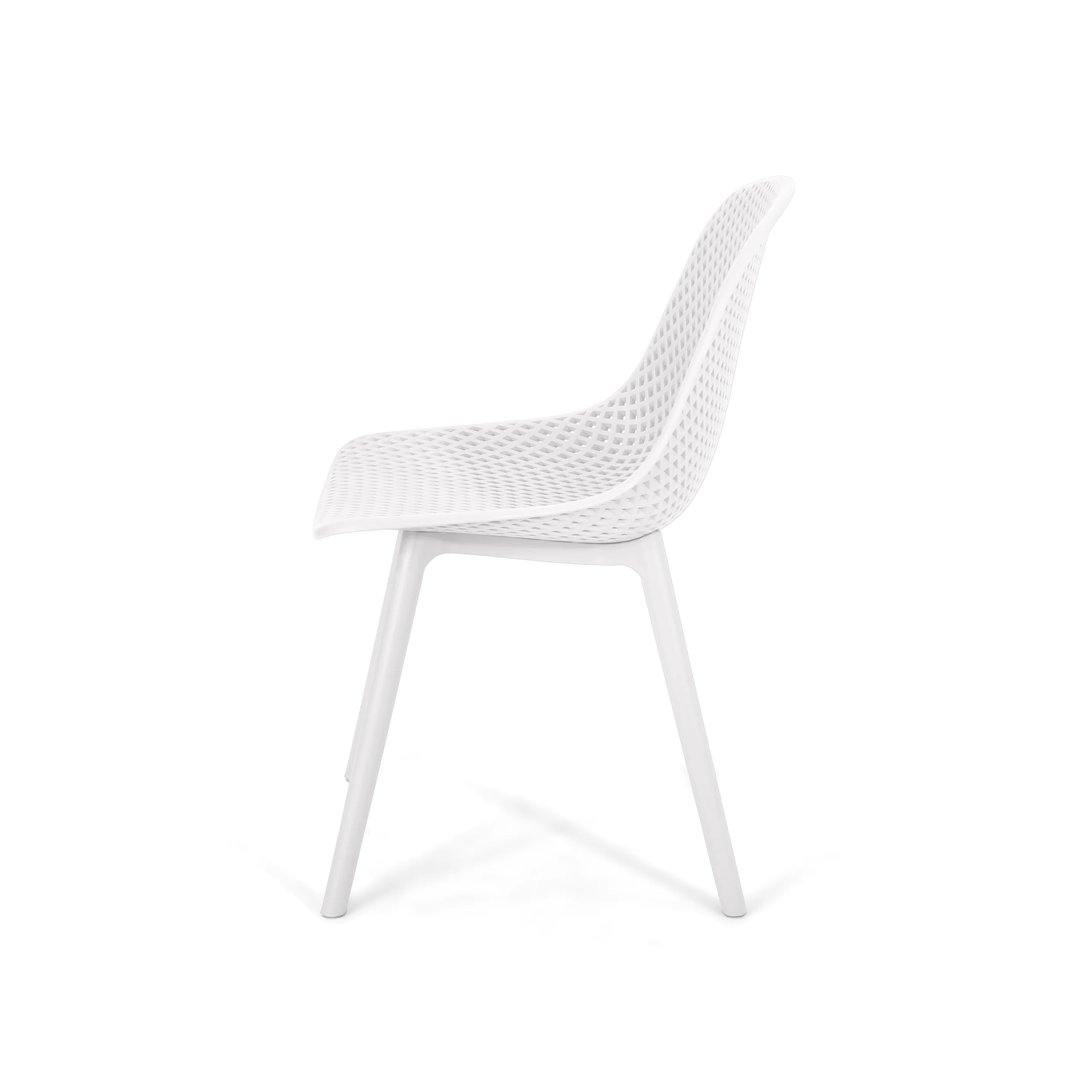 Yazmeen Outdoor Modern Dining Chair (Set of 4) - furnishings