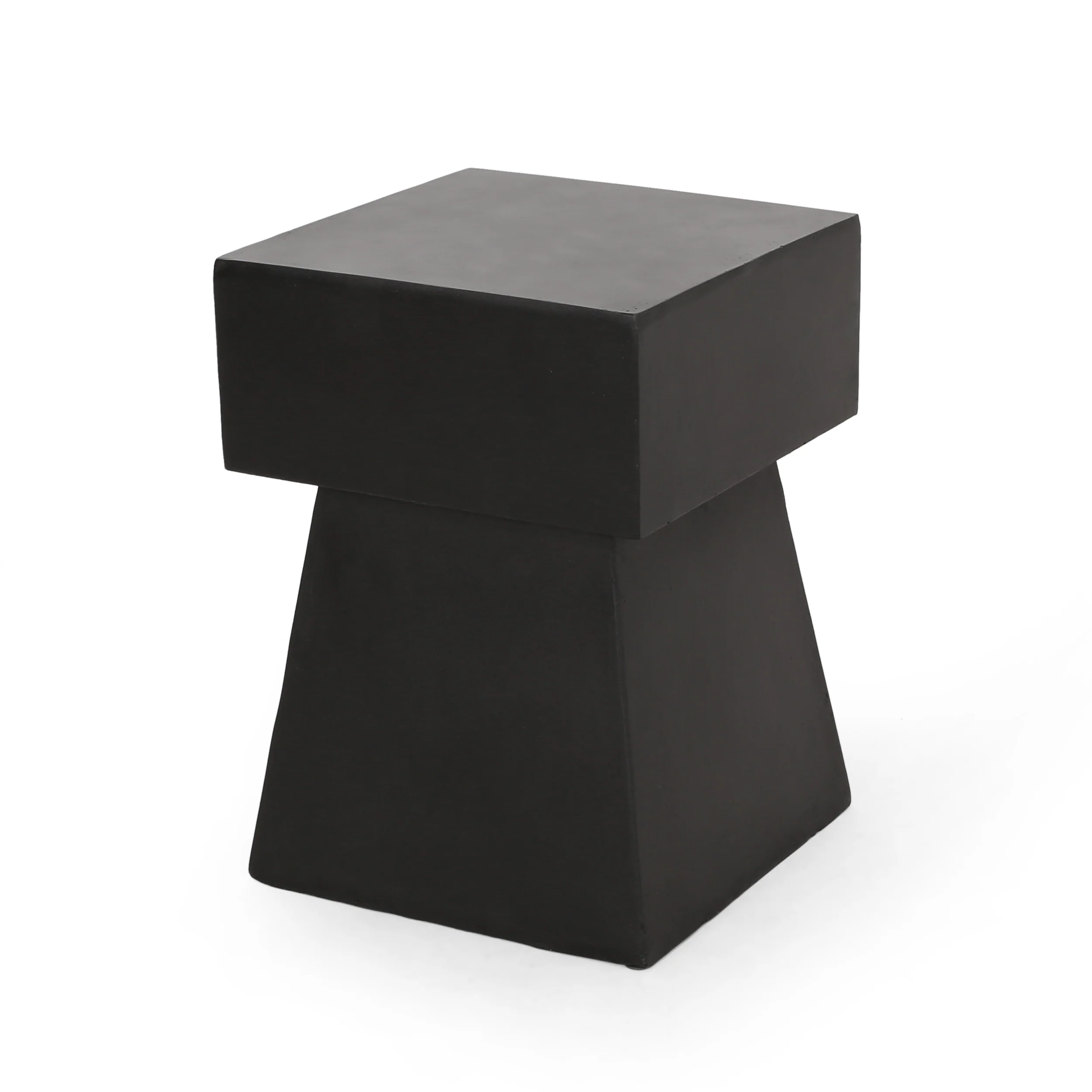 Karrah Outdoor Modern Side Table - furnishings