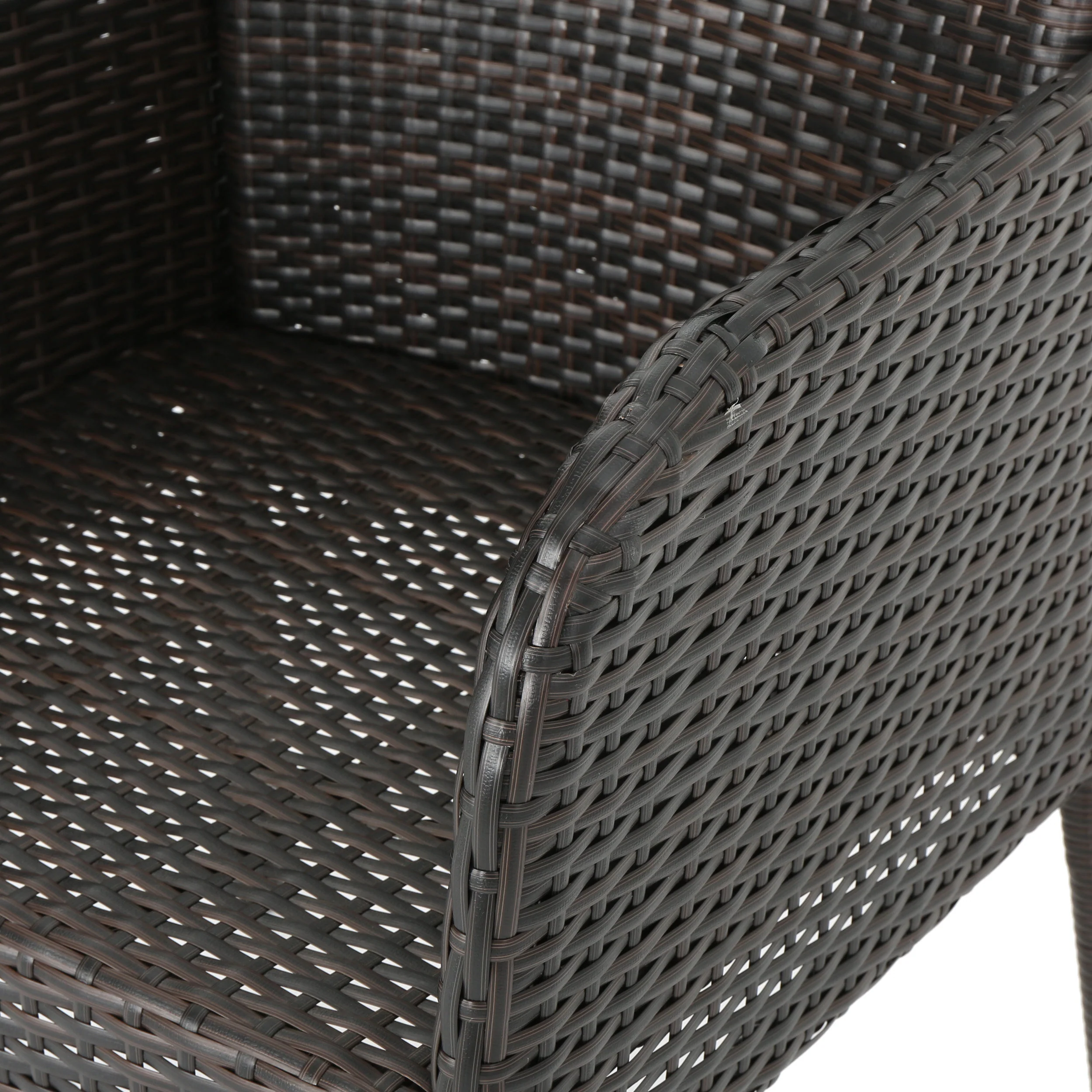 Seawall Outdoor Wicker Dining Chair (Set of 2) - furnishings