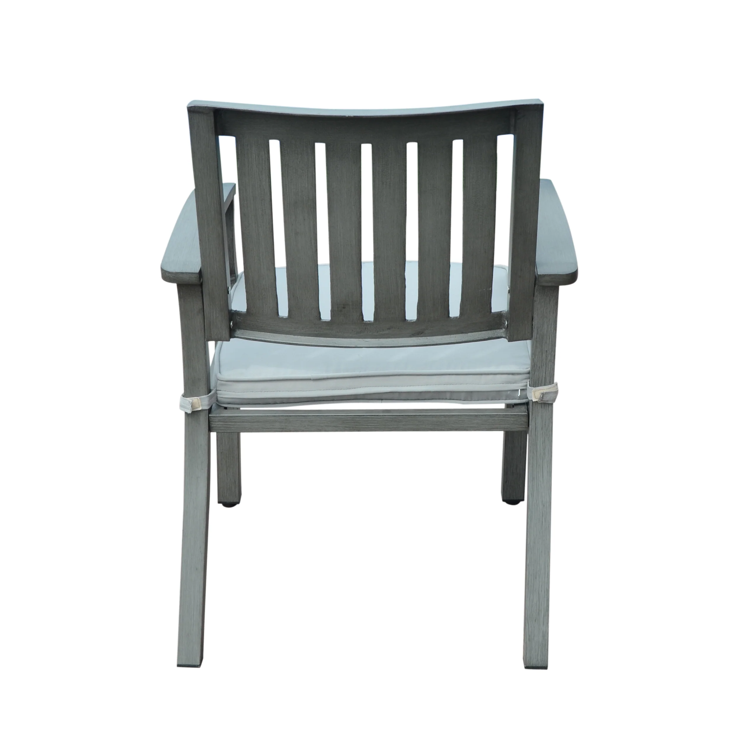 Zoey Outdoor Modern Aluminum Dining Chair With Cushion (Set of 2) - furnishings