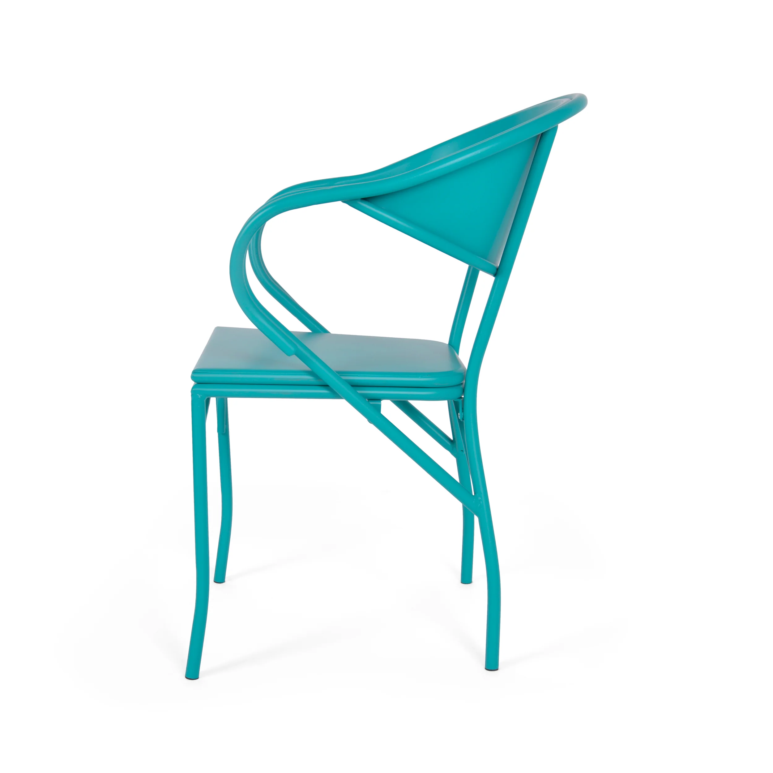 Warren Desert Outdoor Modern Dining Chair (Set of 2) - furnishings