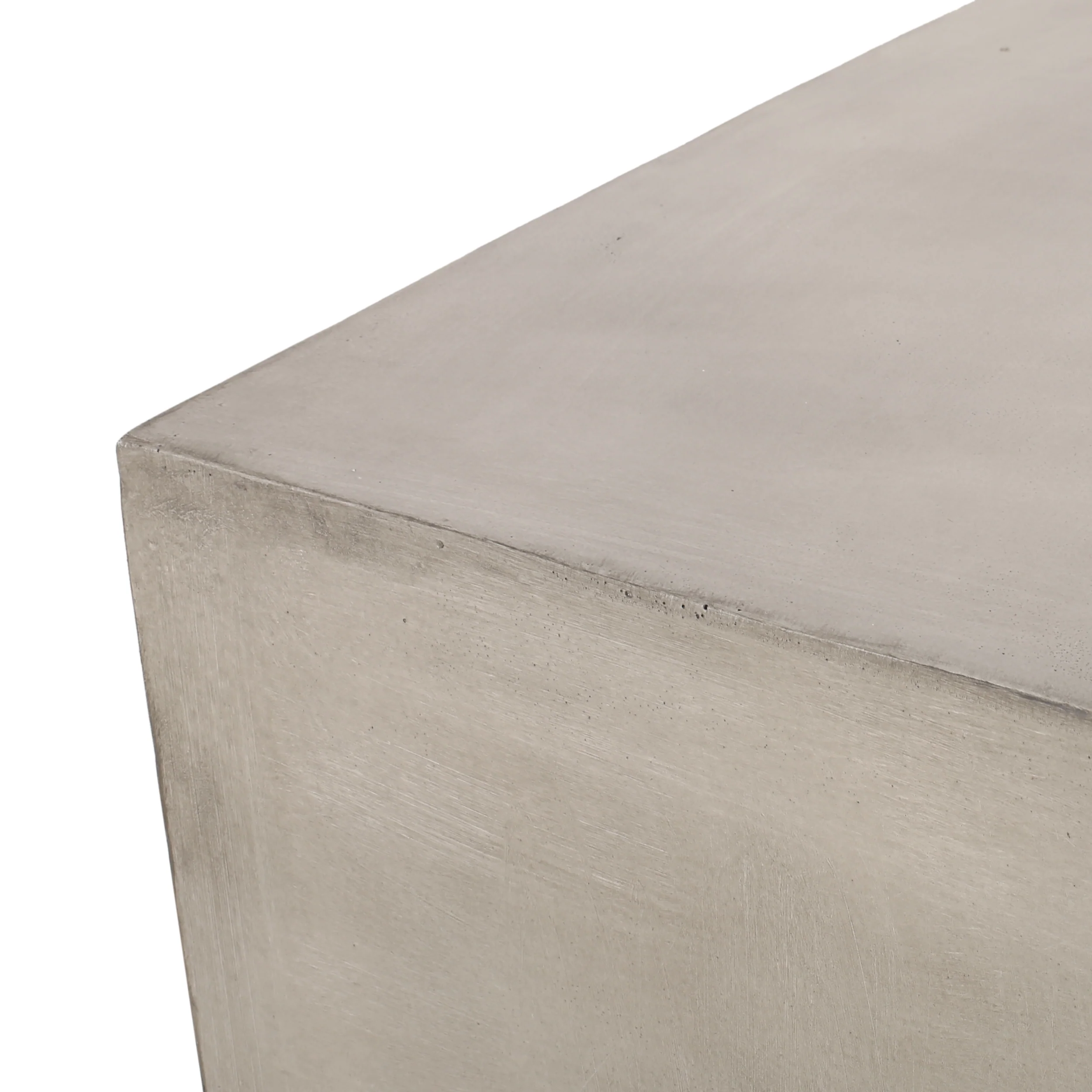 Kambreigh Outdoor Lightweight Concrete Side Table - furnishings