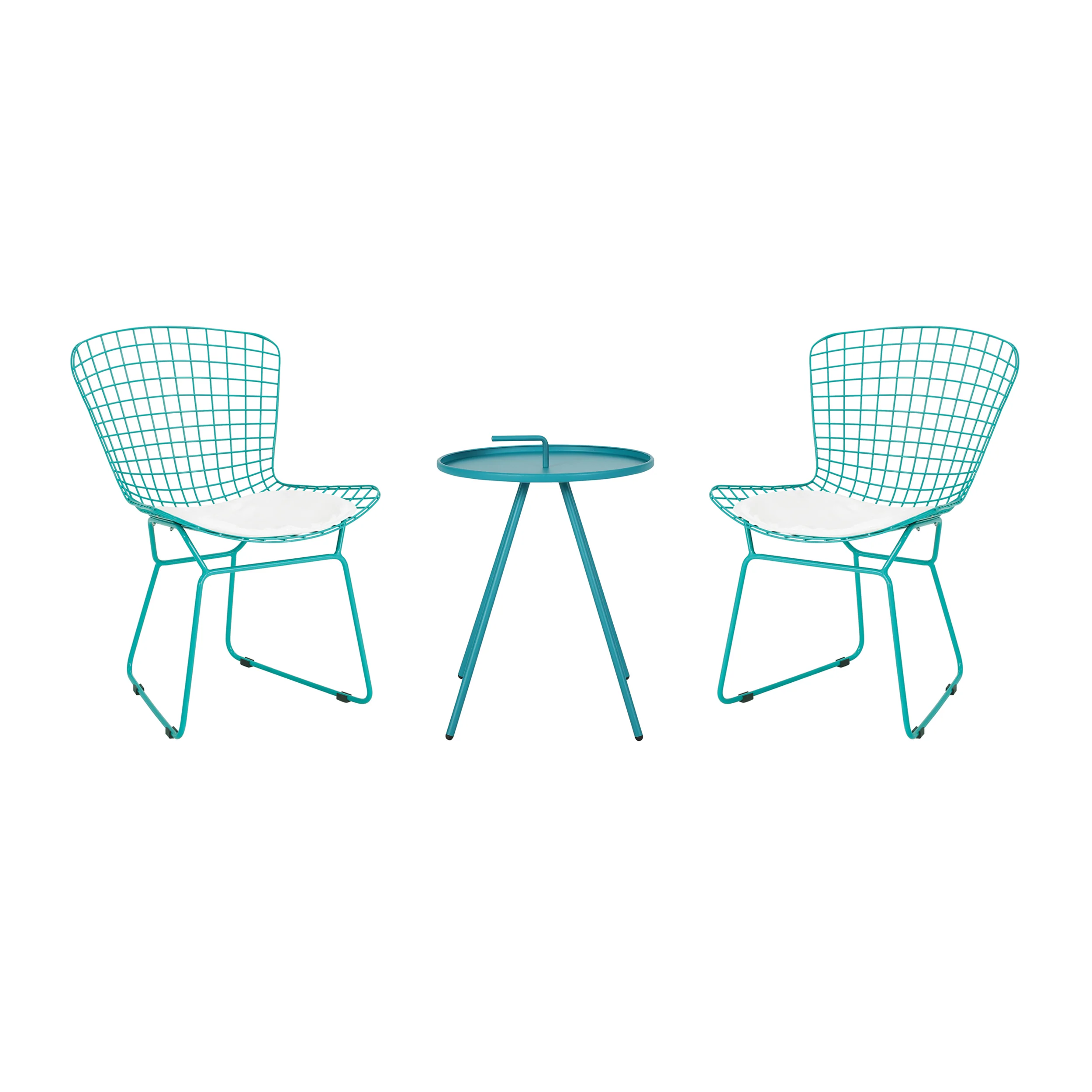 Valerie Outdoor 2 Seater Chat Set with Cushions - furnishings