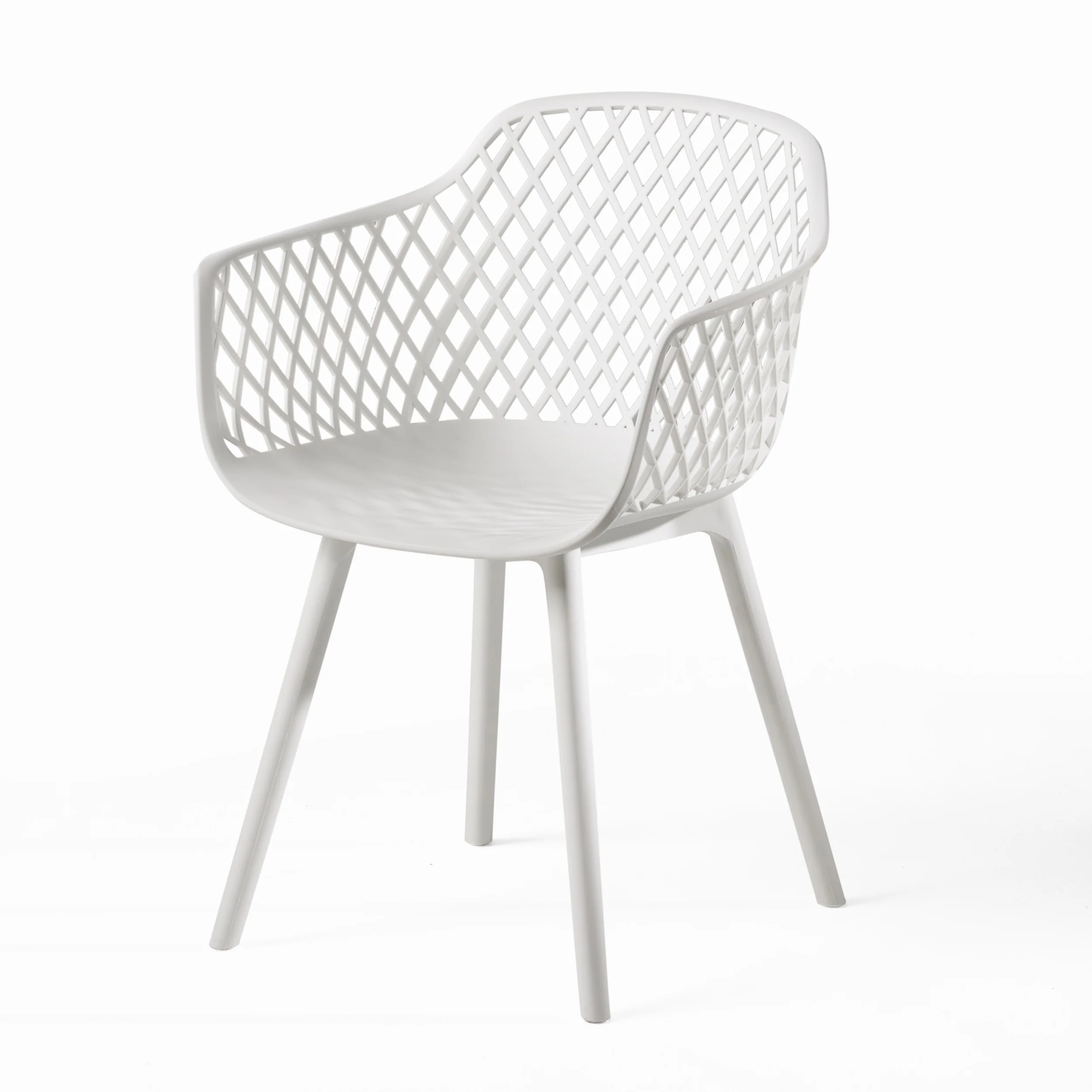 Tate Outdoor Modern Dining Chair (Set of 4) - furnishings