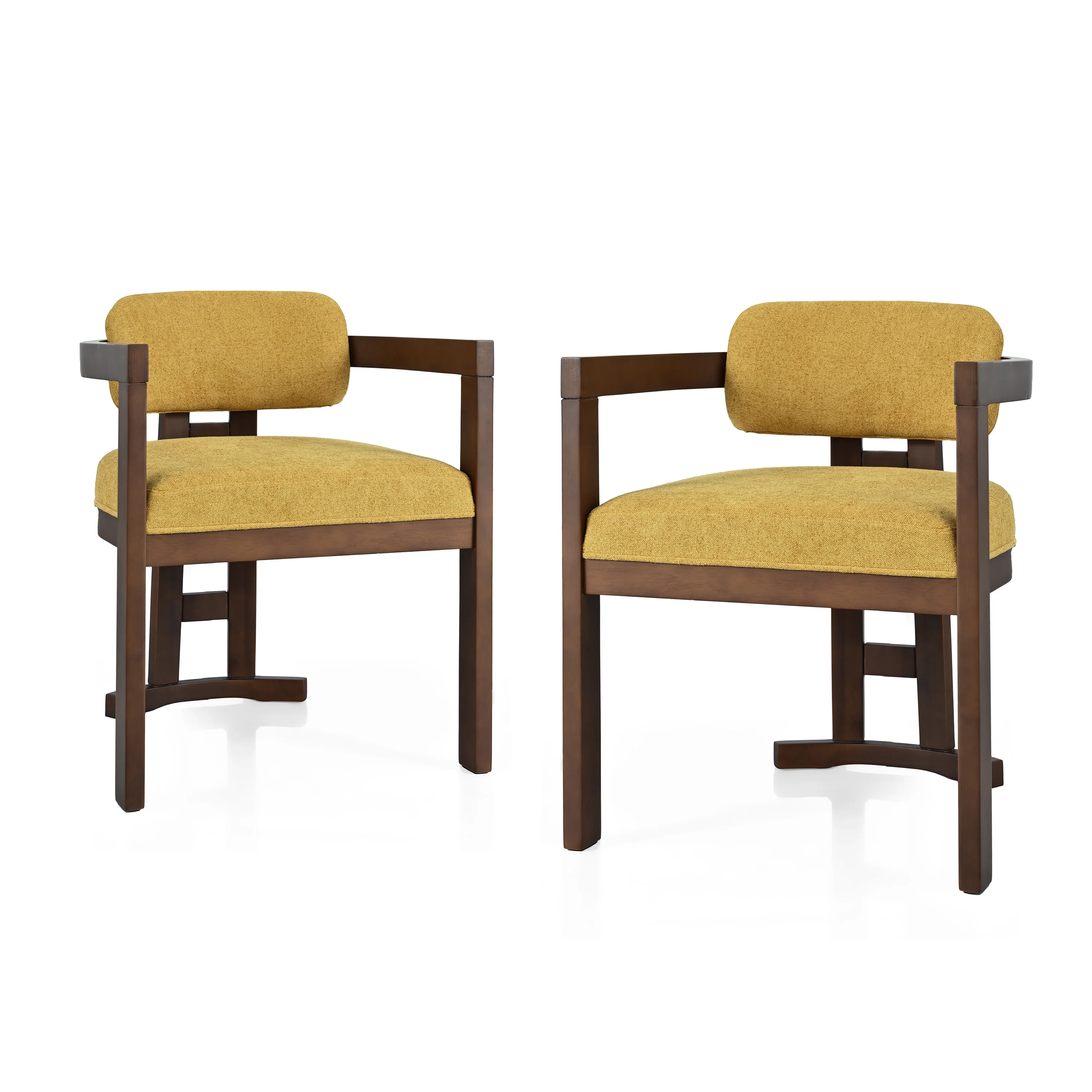 Elow Modern C-Shaped End Table - furnishings