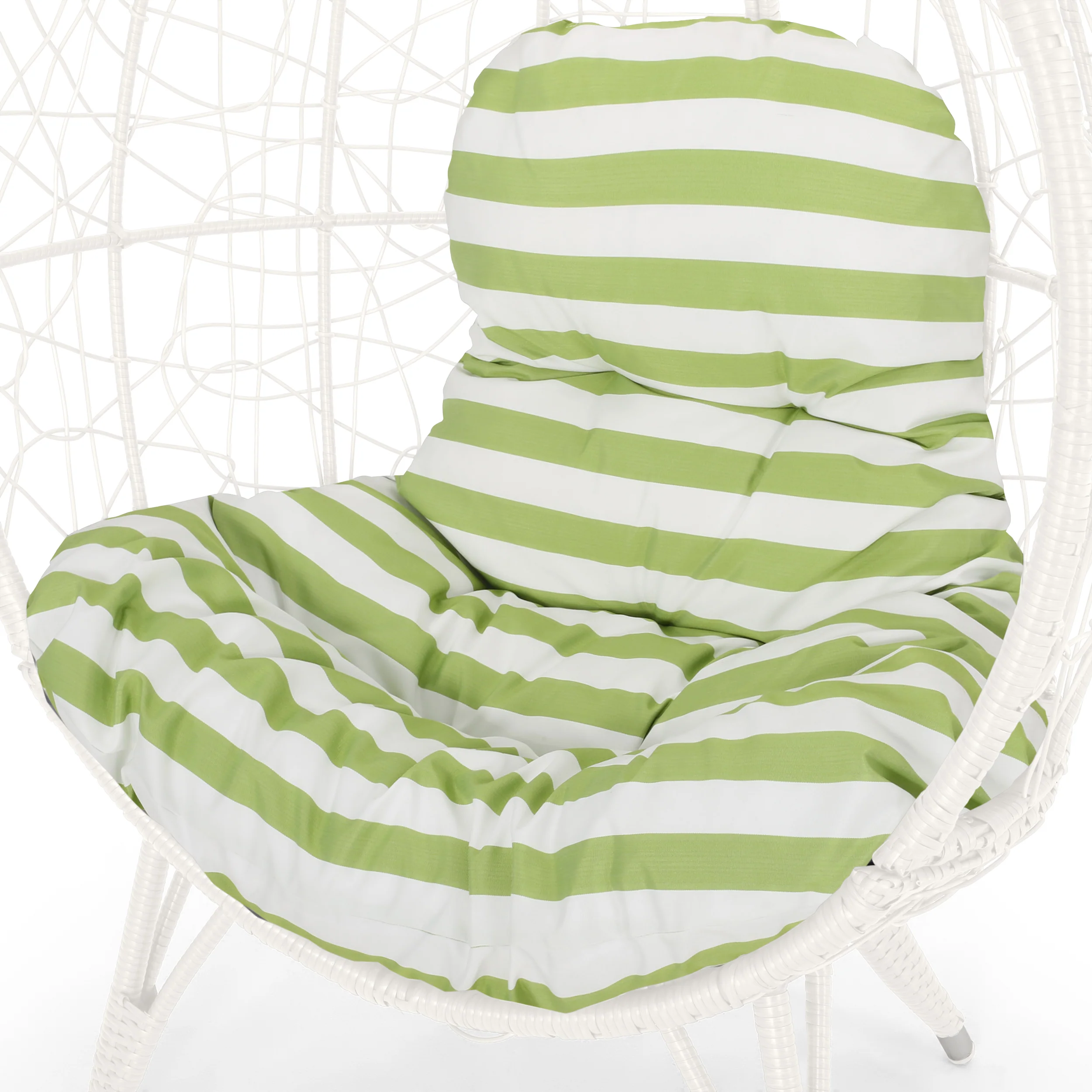 Hendryx Outdoor Freestanding Wicker Teardrop / Egg Chair - furnishings