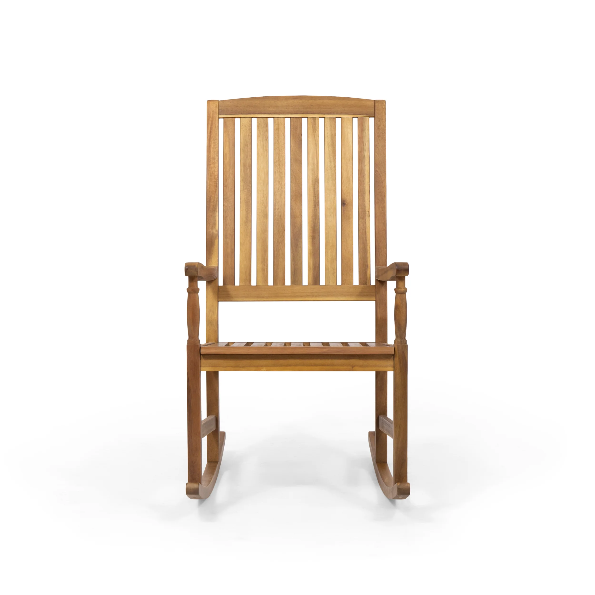 Myrna Outdoor Acacia Wood Rocking Chair - furnishings