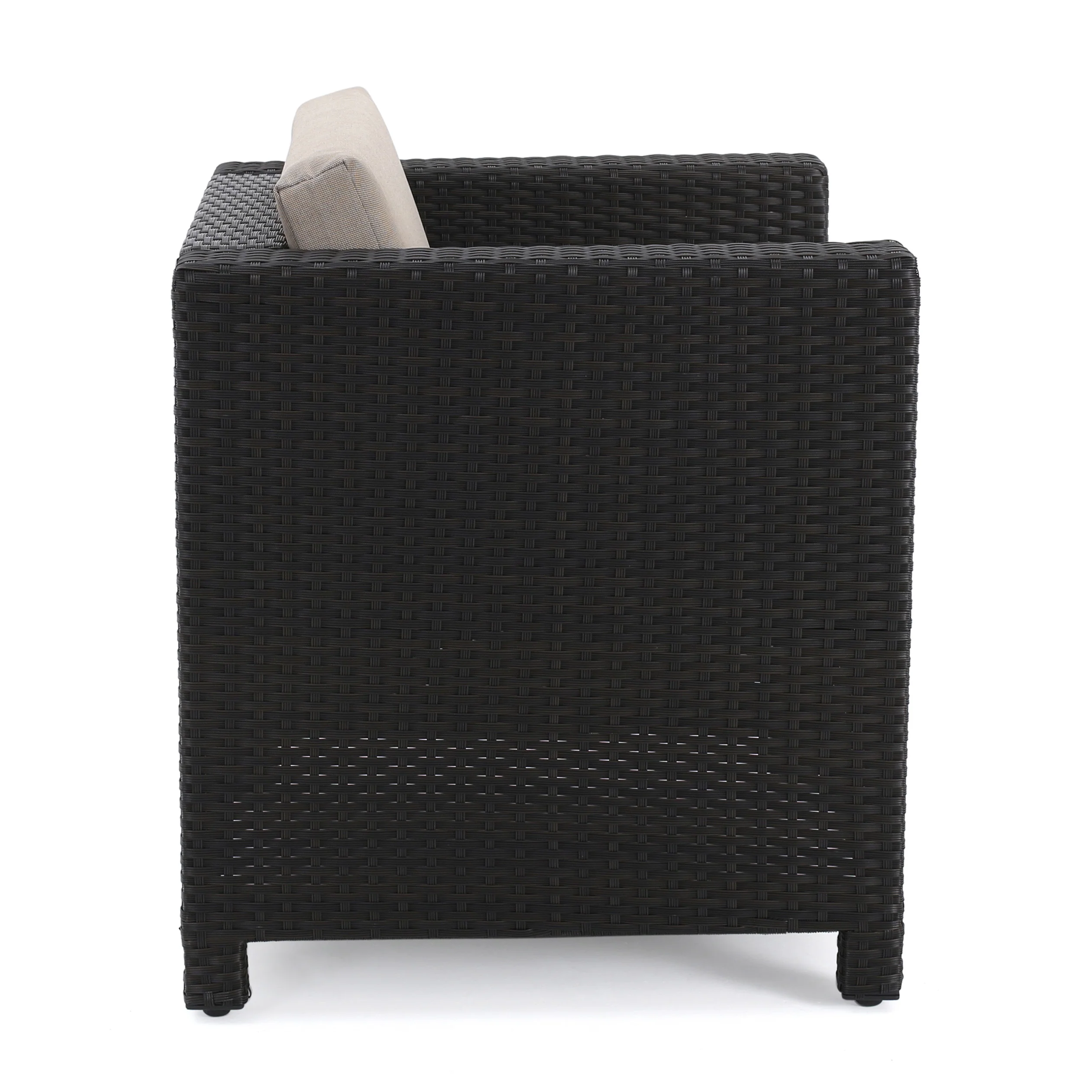 Venice Outdoor Wicker Club Chair (set of 4) - furnishings