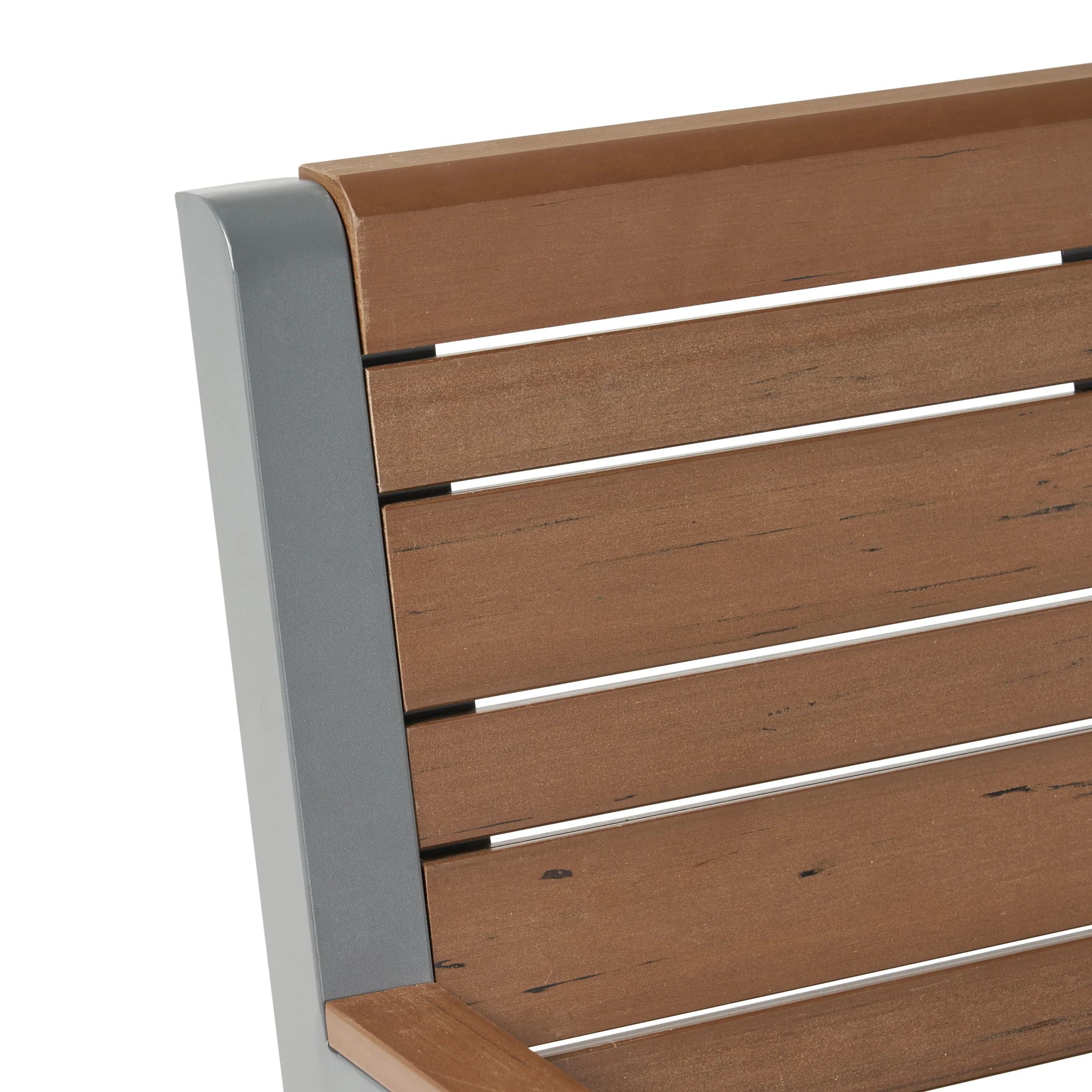 Trimble Outdoor 3 Piece Aluminum Chat Set - furnishings