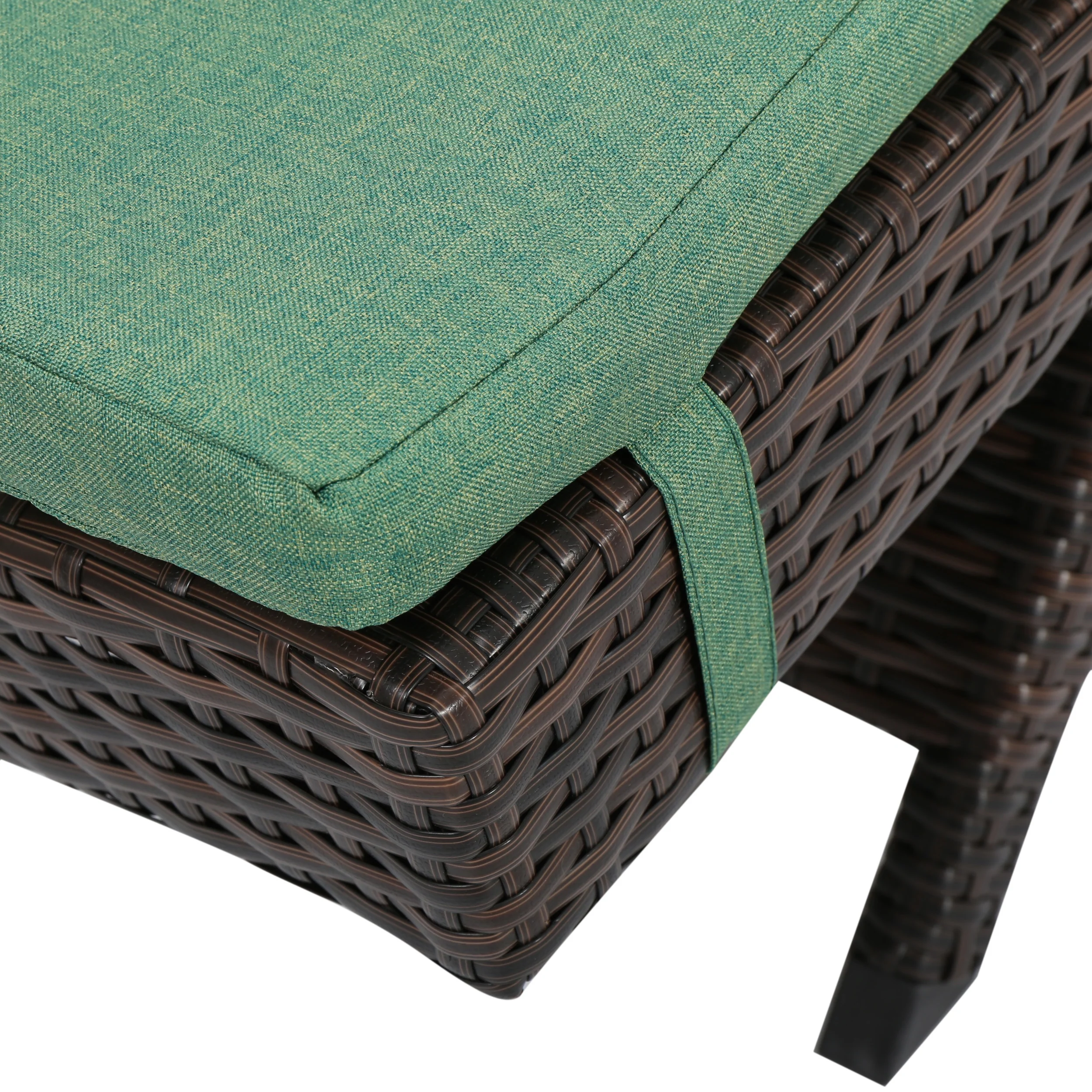 Lakeport Outdoor Adjustable Chaise Lounge Chairs w/ Cushions (set of 2) - furnishings