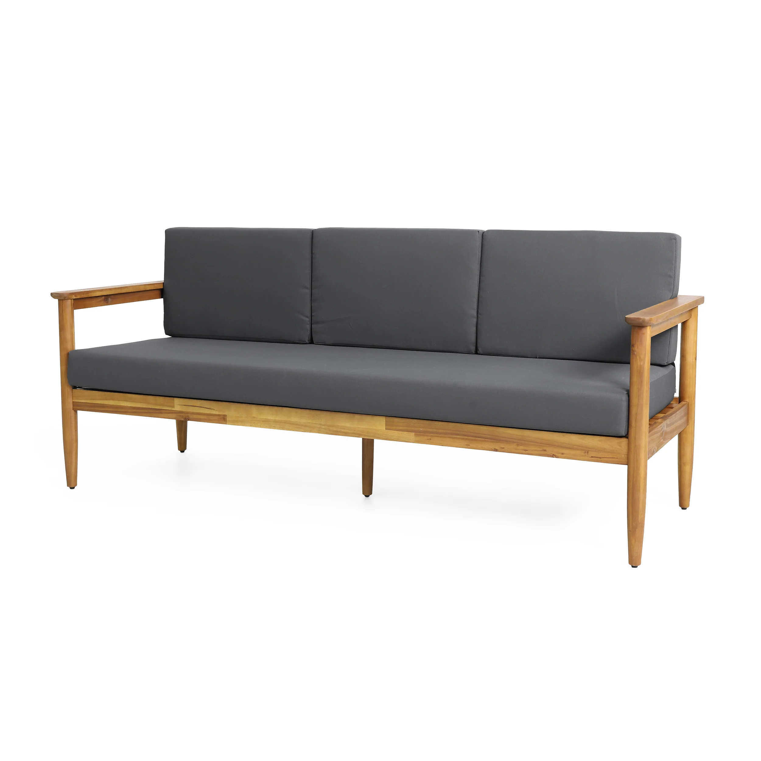 Plumb Outdoor Acacia Wood 8 Seater Chat Set - furnishings