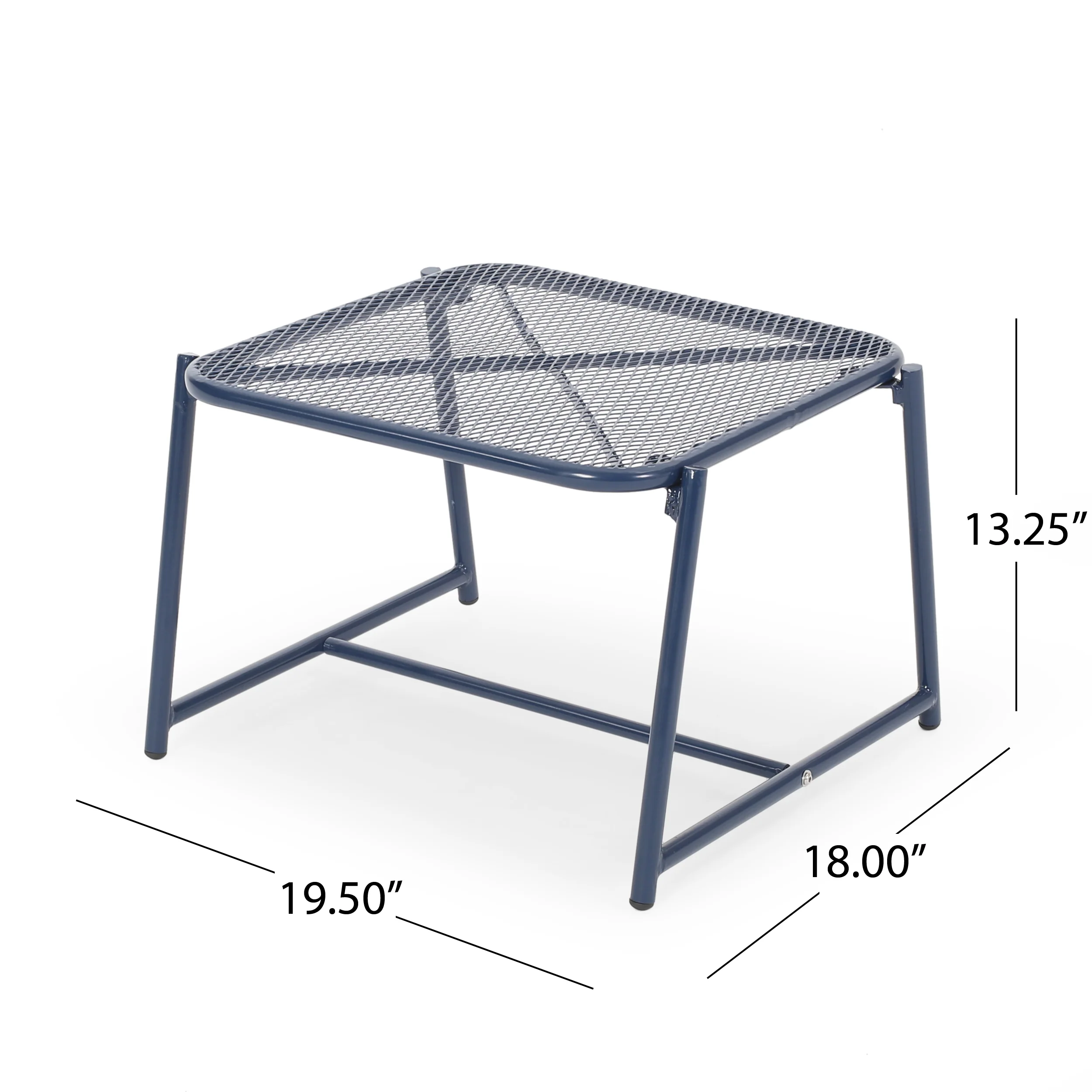 Douglas Outdoor Iron Side Table - furnishings