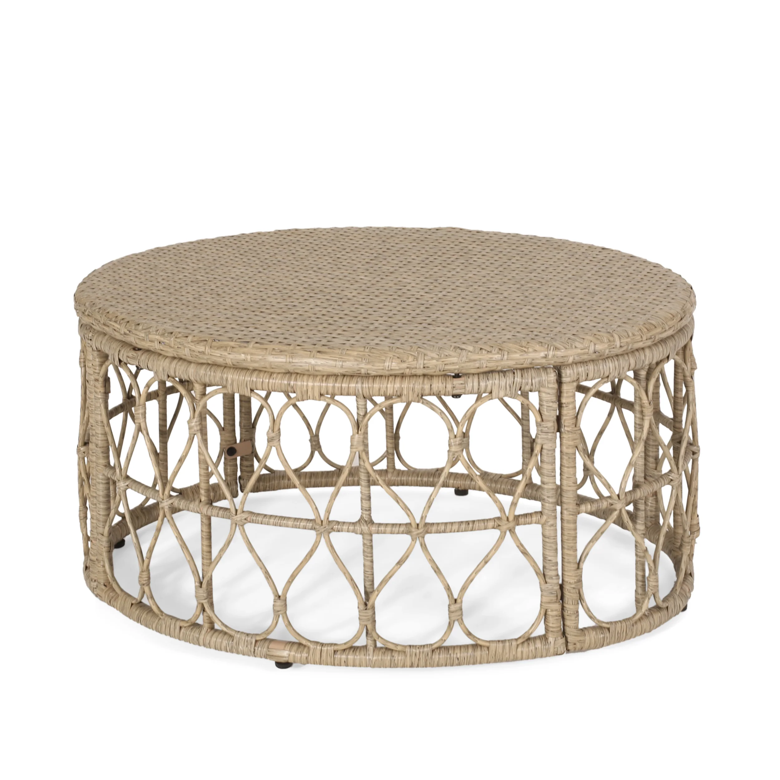 Colmar Outdoor Wicker Coffee Table - furnishings