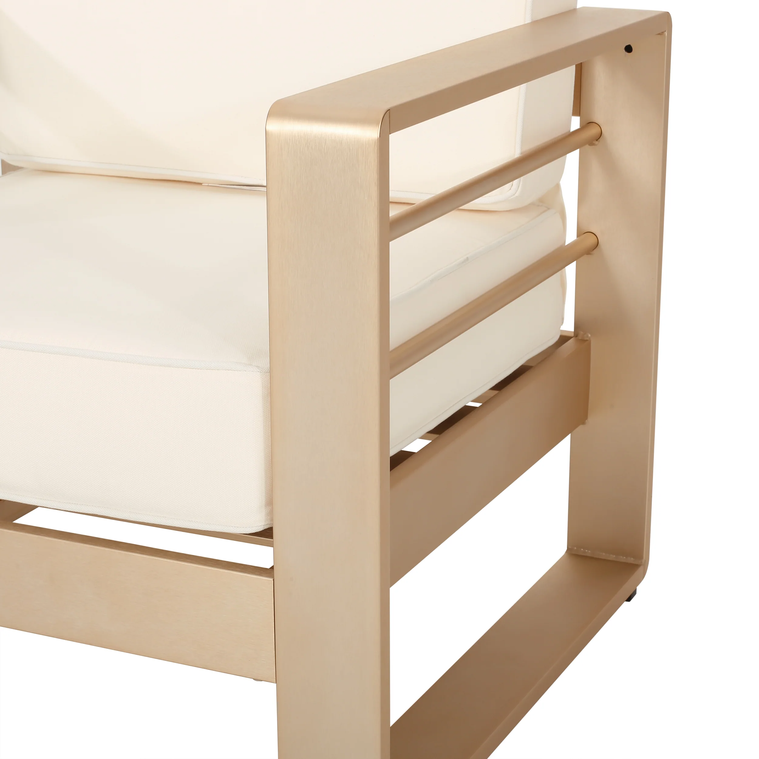 Gadd Outdoor Aluminum Club Chair - furnishings