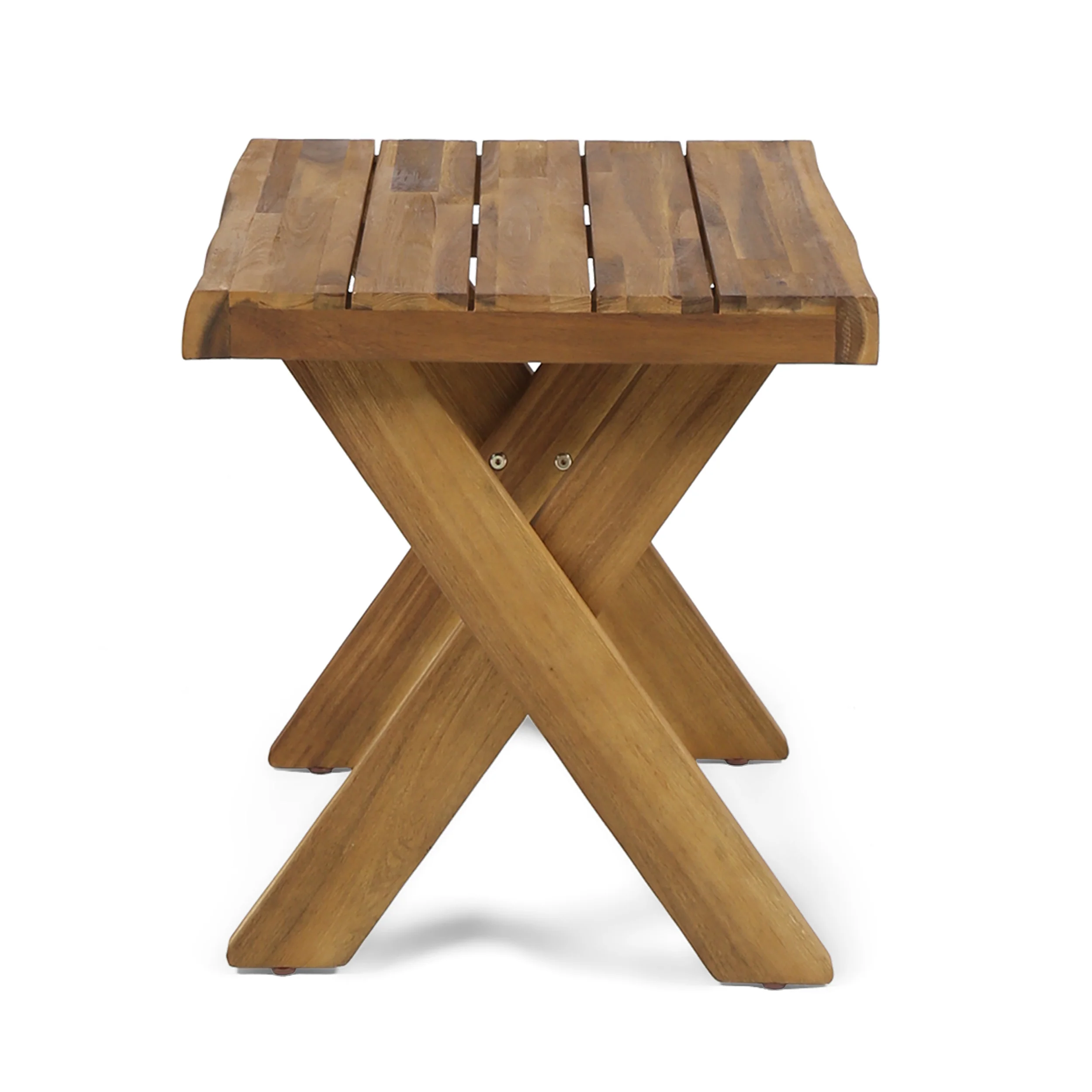 Farrells Indoor/Outdoor Acacia Wood Side Table - furnishings