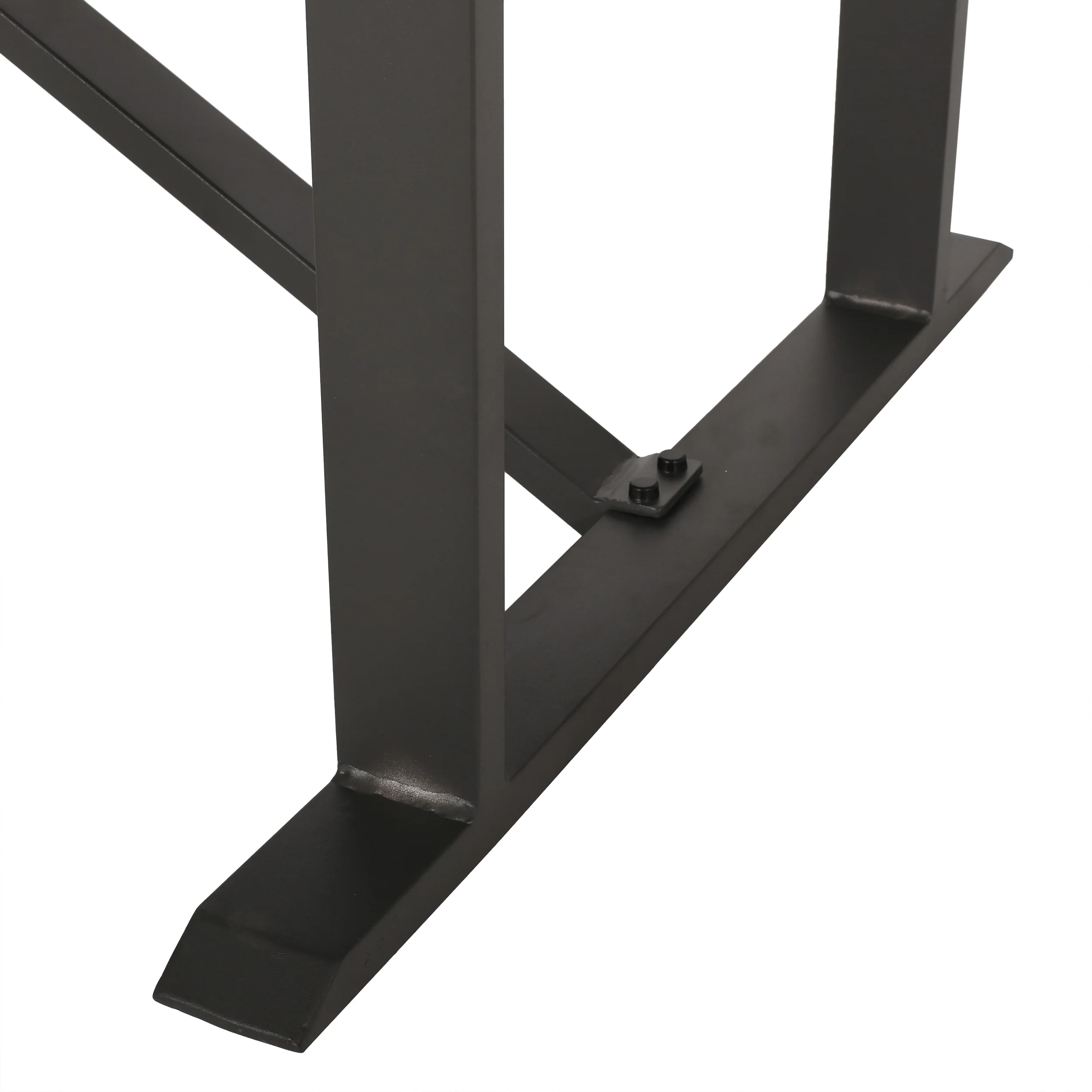 Mavin Outdoor Modern Industrial Aluminum Dining Table - furnishings