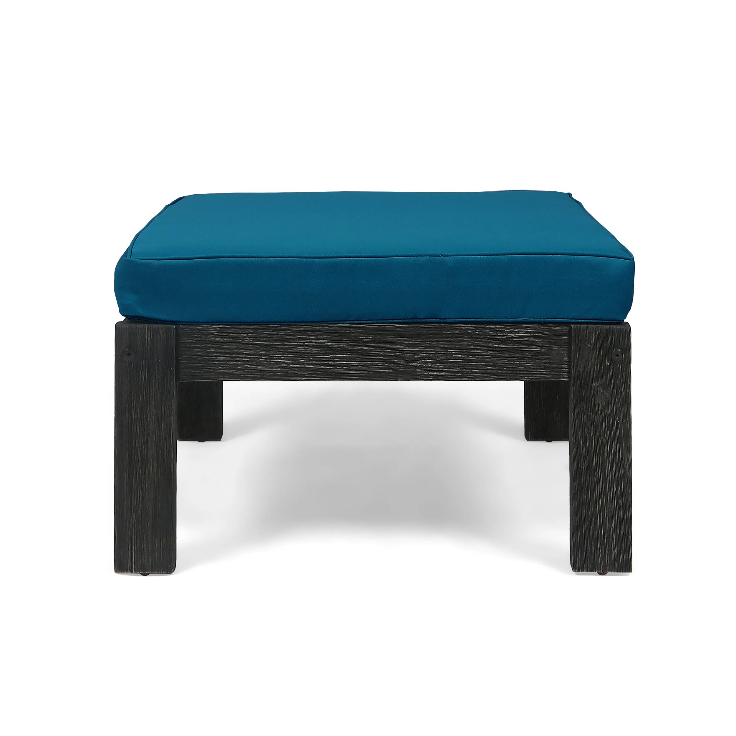 Makayla Ana Outdoor 3 Seater Acacia Wood Sofa Sectional with Cushions - furnishings
