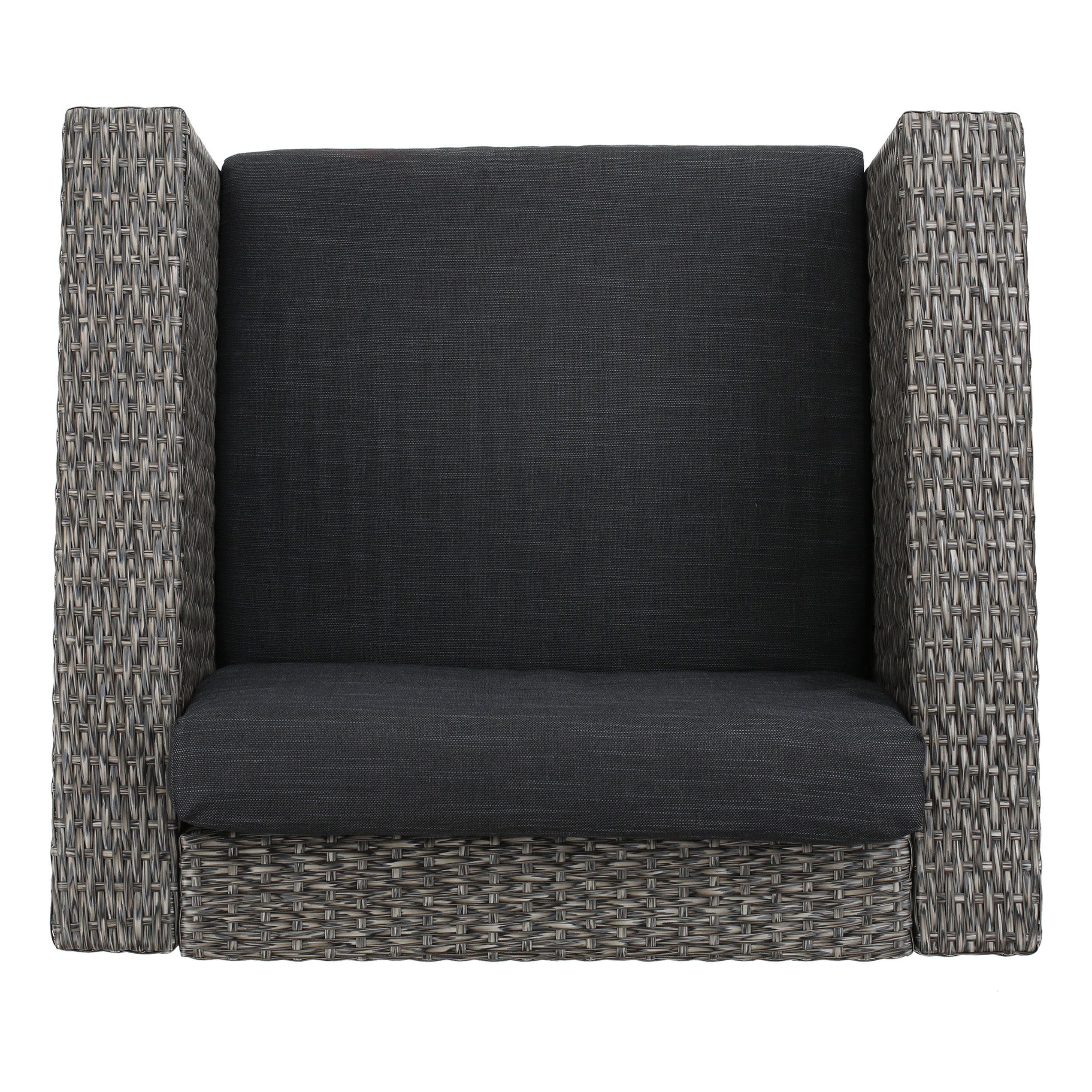 Venice 4-Seater Outdoor Fire Pit Chat Set - furnishings