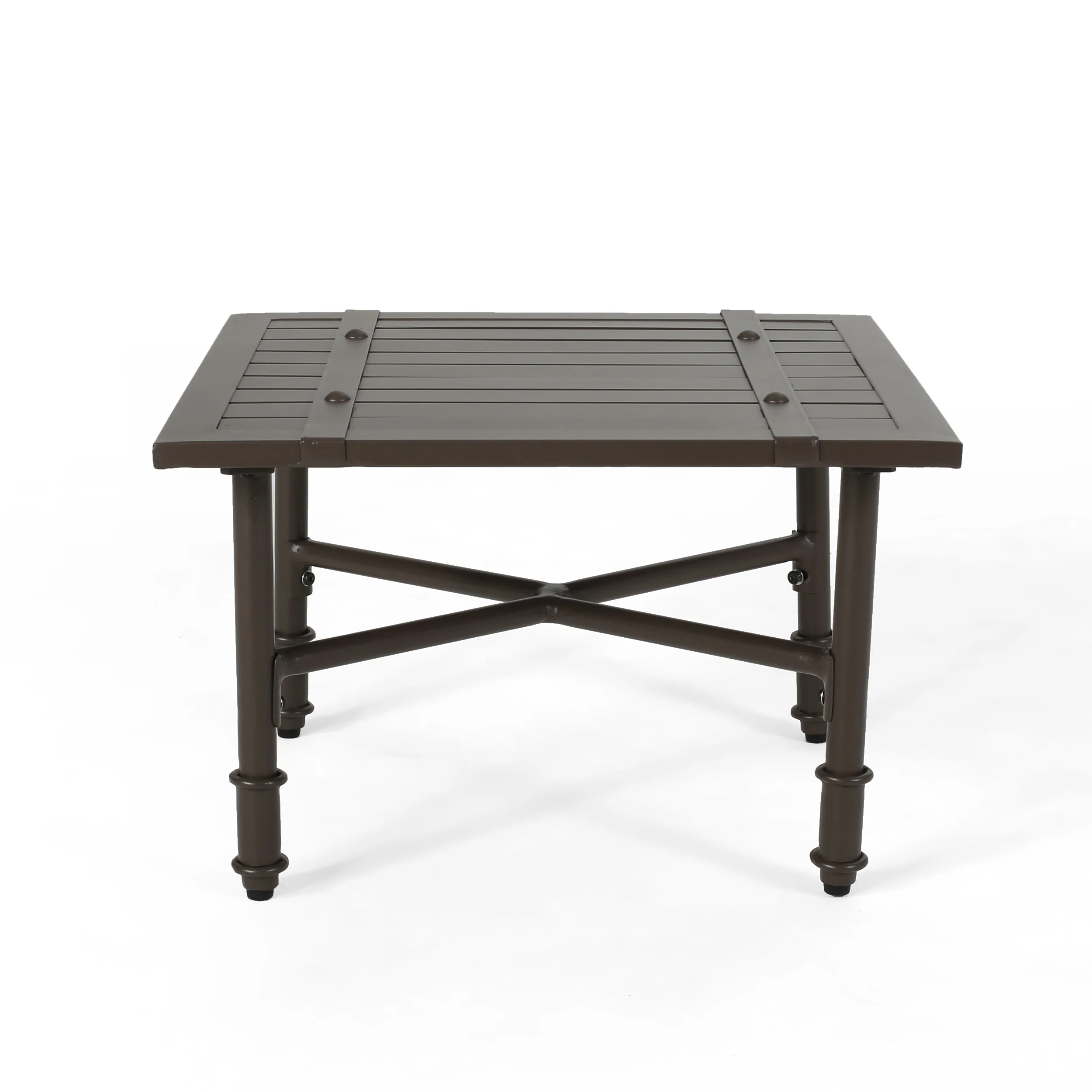 Francis Outdoor Aluminum Side Table - furnishings