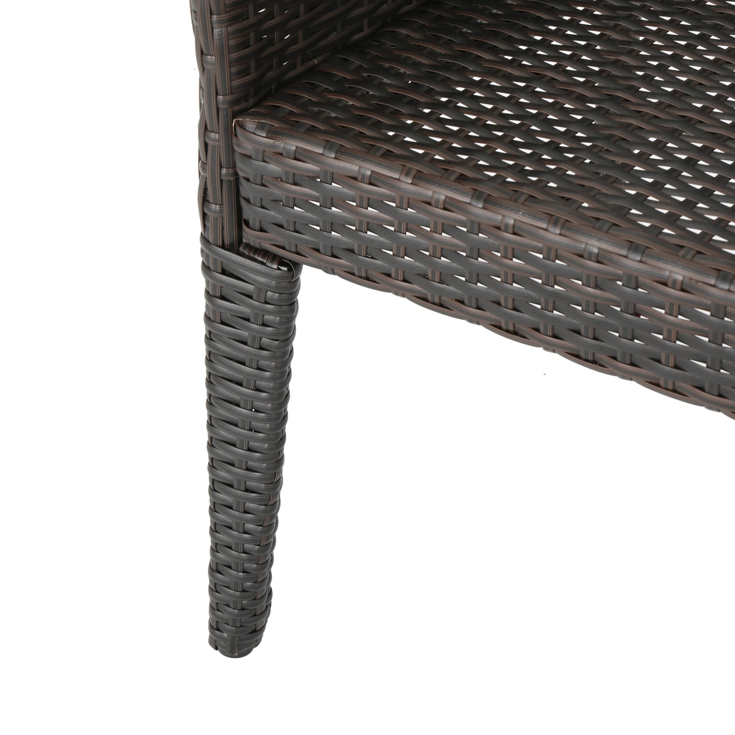 Seawall Outdoor Wicker Dining Chair (Set of 2) - furnishings