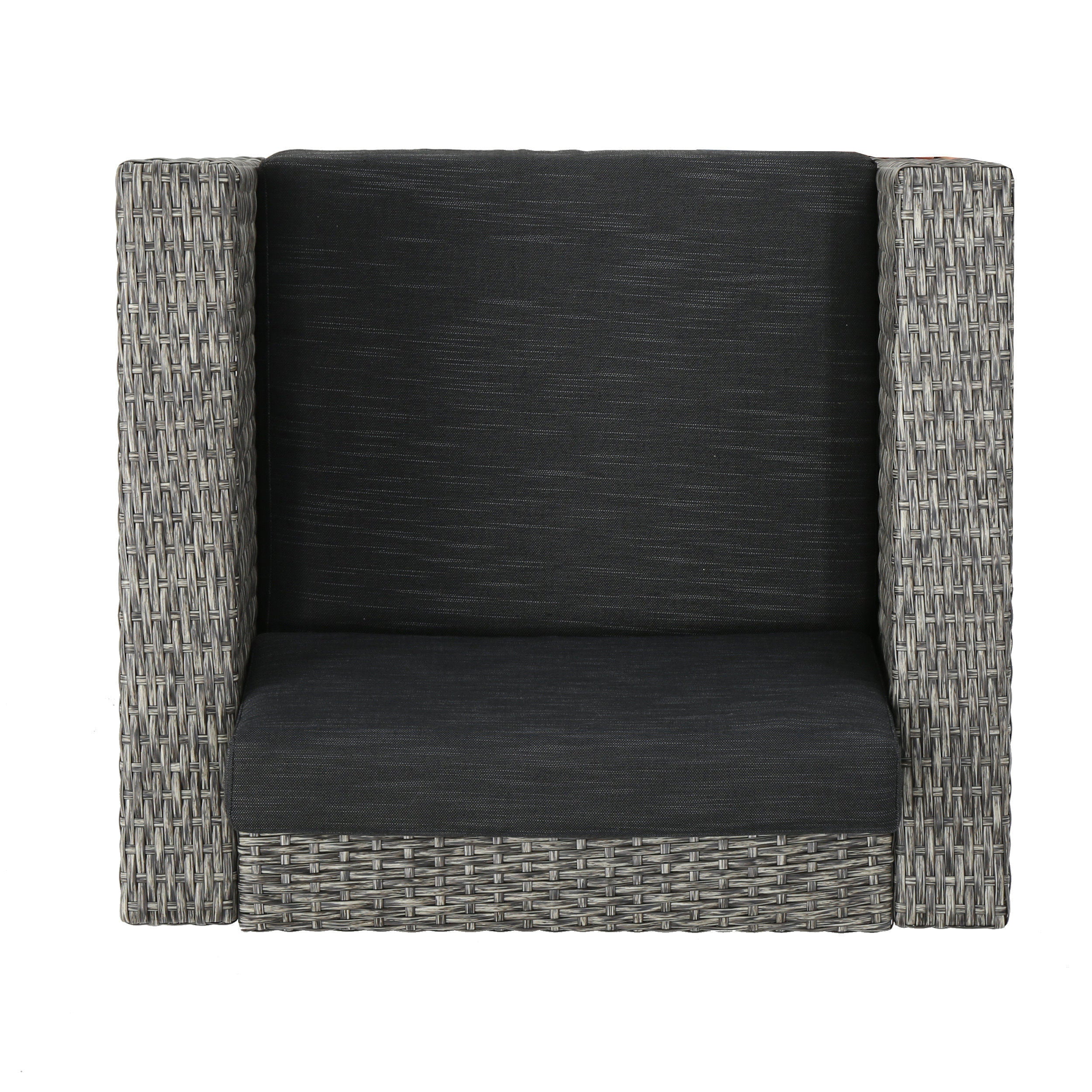 Venice 4-Seater Outdoor Fire Pit Chat Set - furnishings