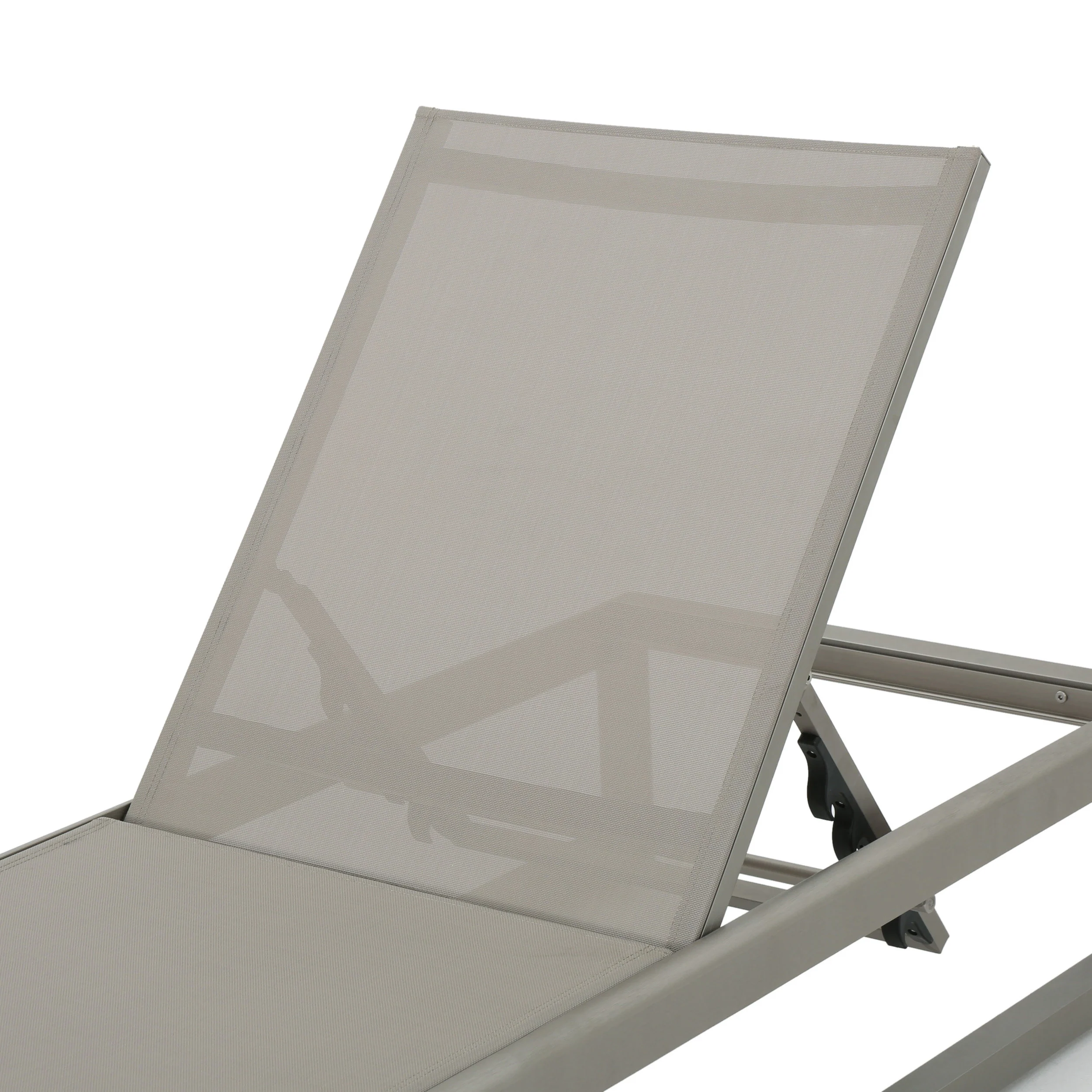 San Outdoor Mesh Chaise Lounge - furnishings