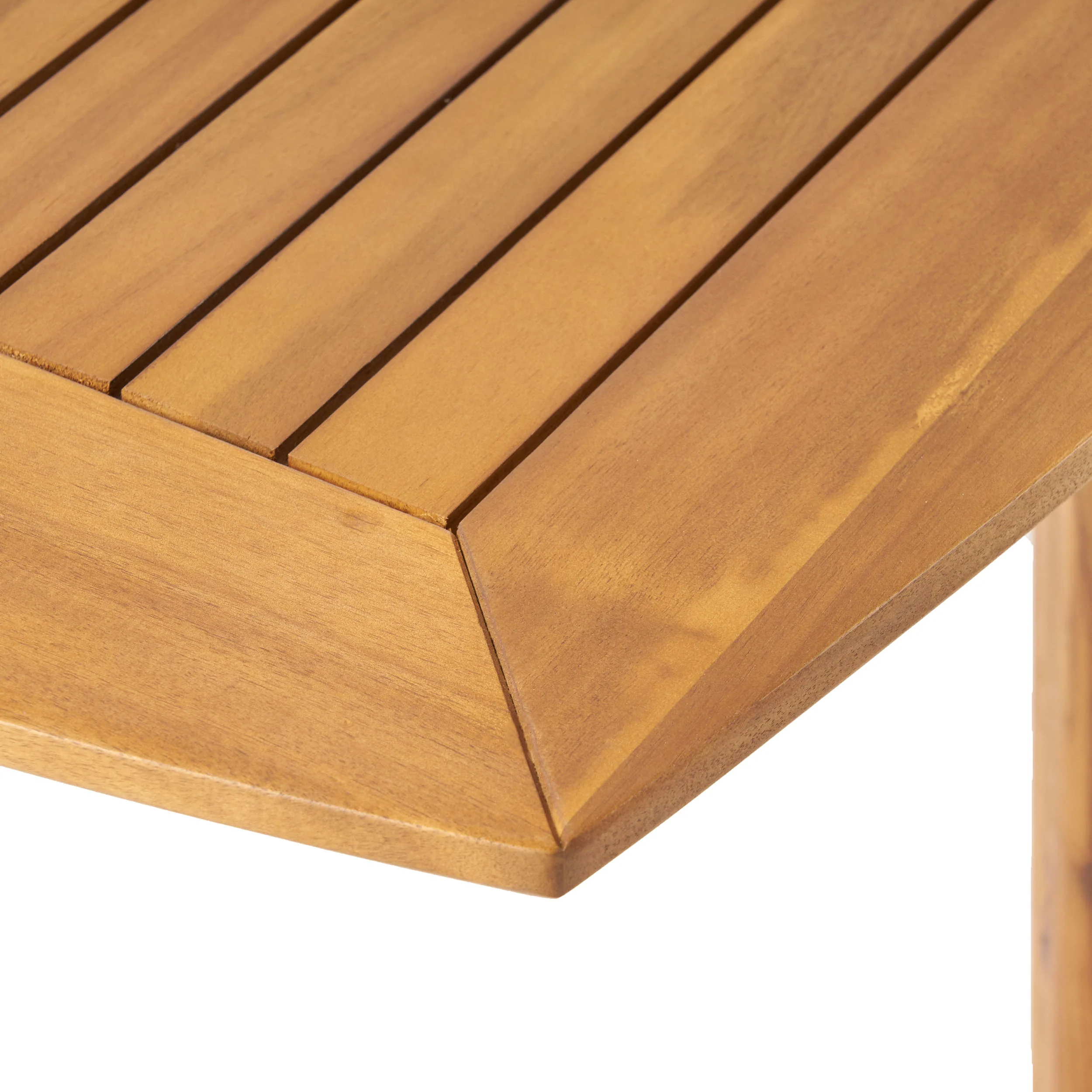 Stanford Outdoor Acacia Wood Expandable Dining Table - furnishings