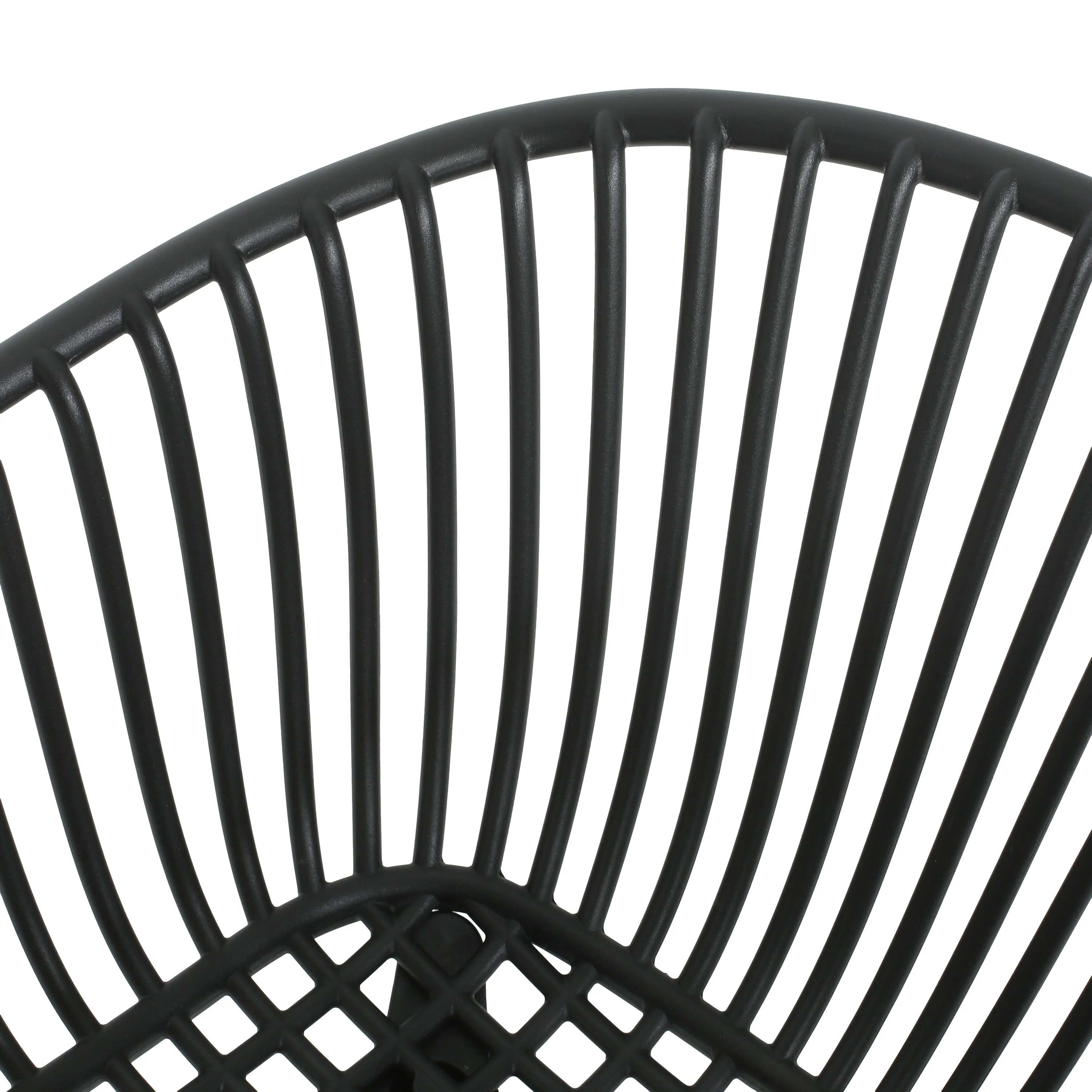 El Camino Indoor & Outdoor Polypropelene Plastic Accent Chairs, Set of 2 - furnishings