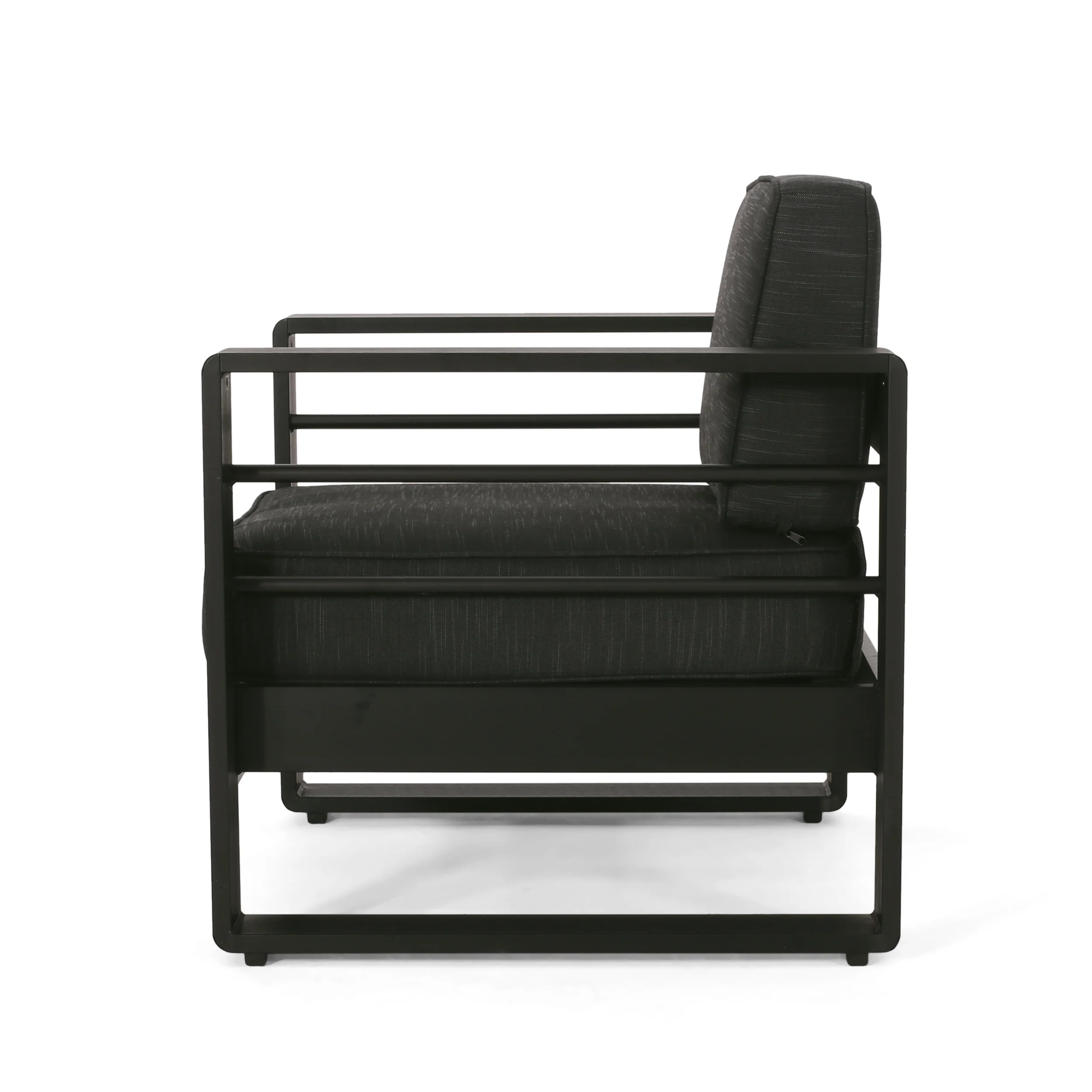 Gadd Outdoor Aluminum Club Chairs (Set of 4) - furnishings