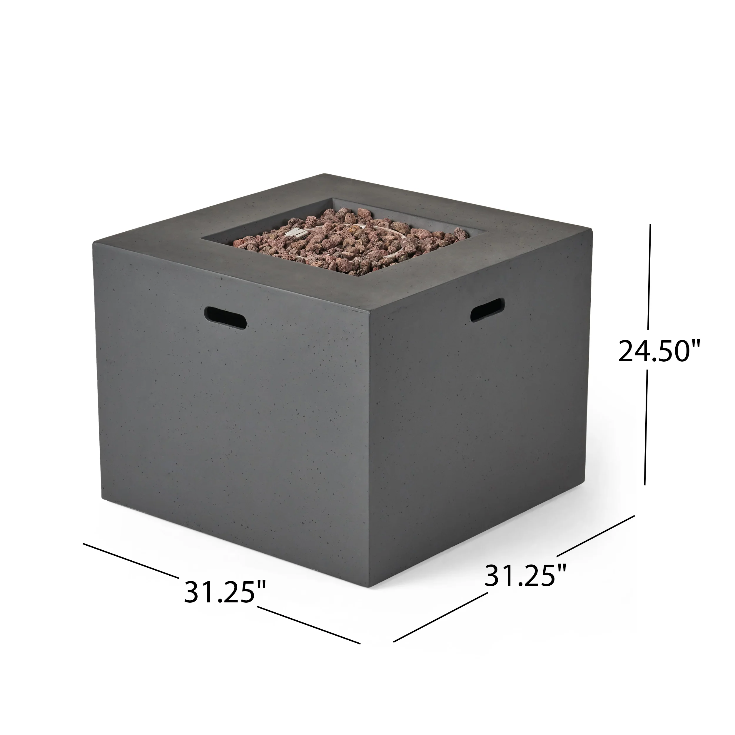 Venice 4-Seater Outdoor Fire Pit Chat Set - furnishings