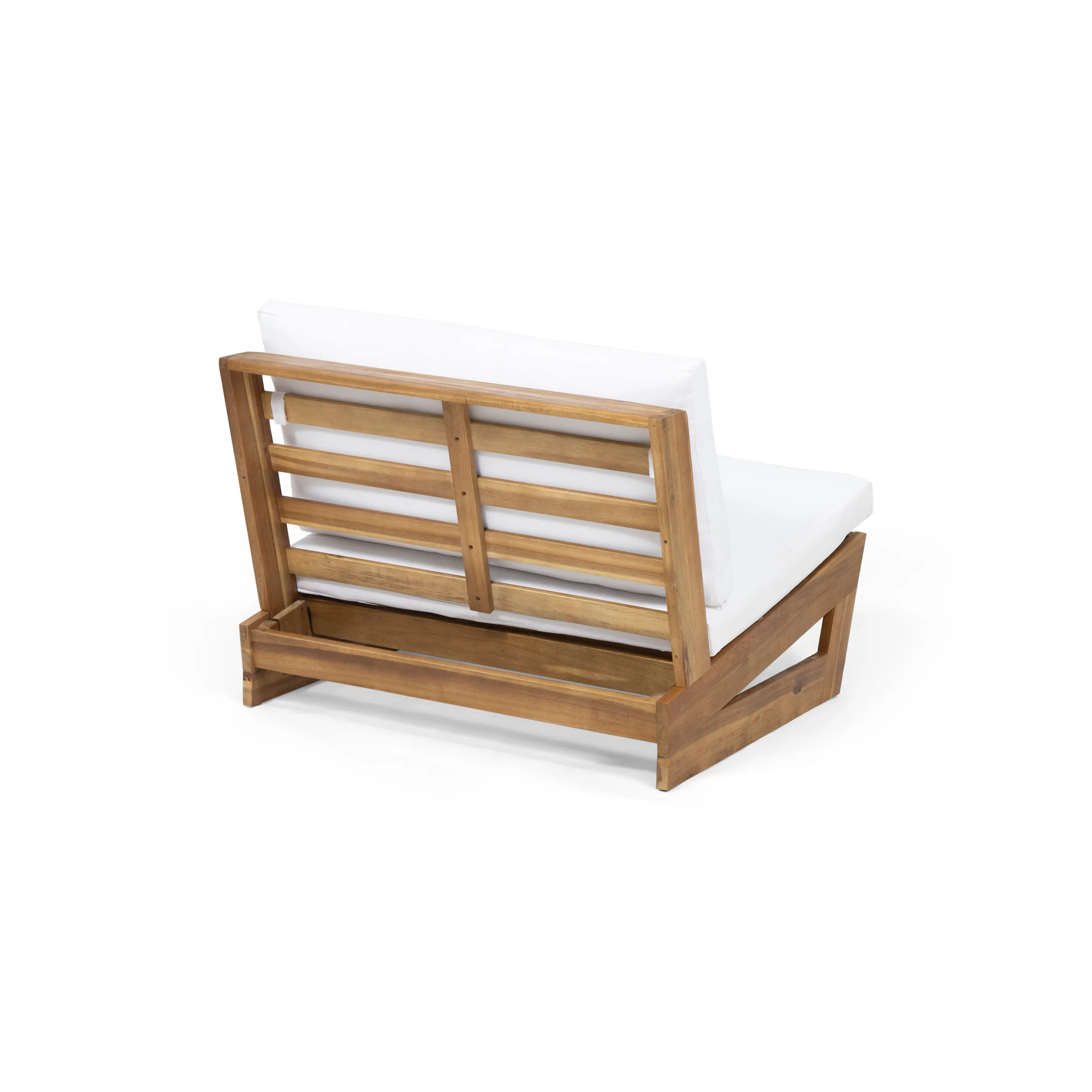 Emma Modern Low-To-Ground Outdoor Pallet Lounge Chairs (Set of 2) - furnishings