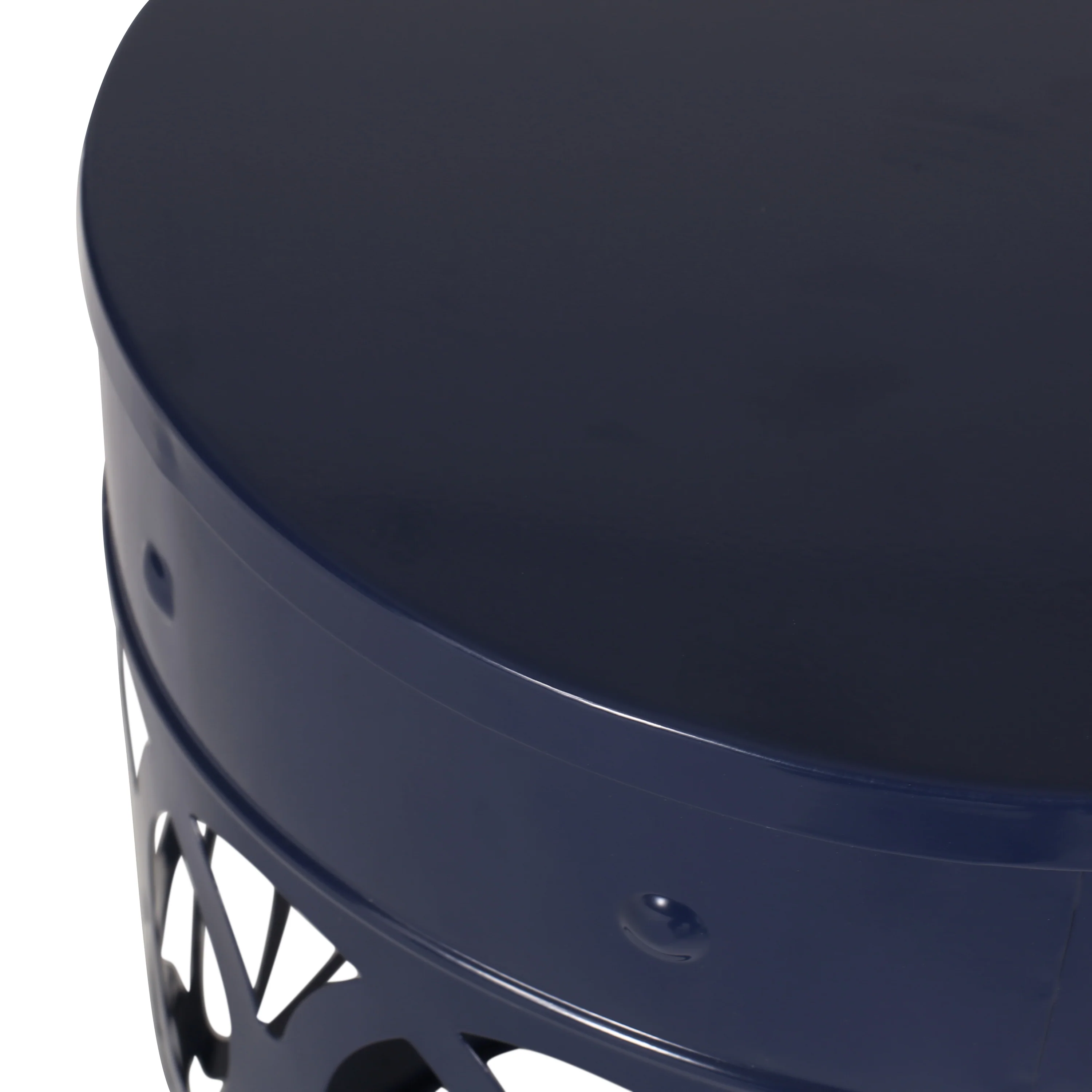 Pellerin Outdoor Metal Side Tables, Set of 2 - furnishings